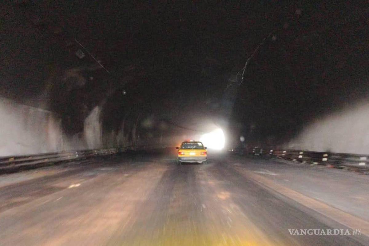 Coahuila: Así quedó el túnel de Los Chorros luego de tragedia que dejó 3 muertos