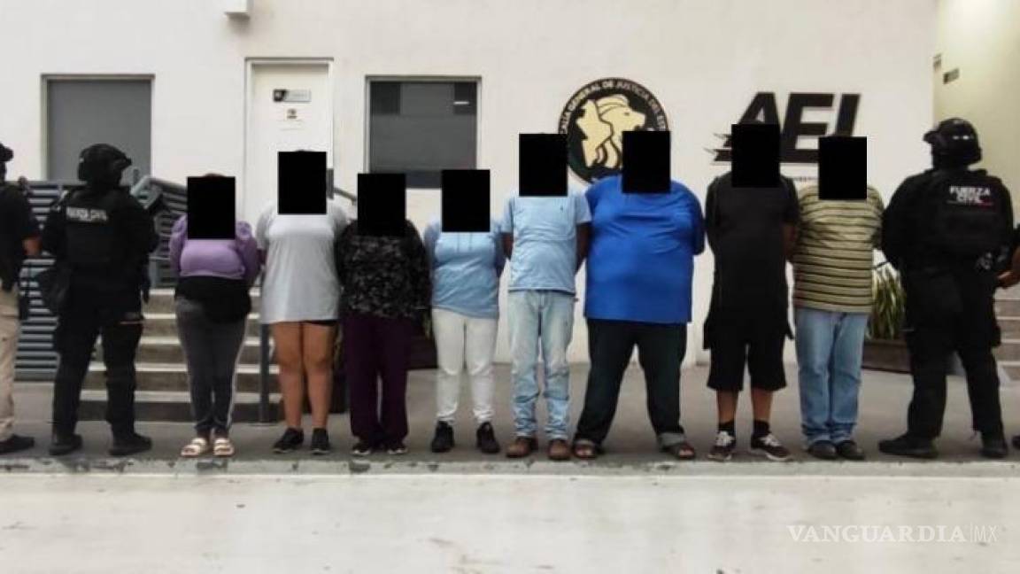 Vinculan en Nuevo León a nueve detenidos por Fuerza Civil
