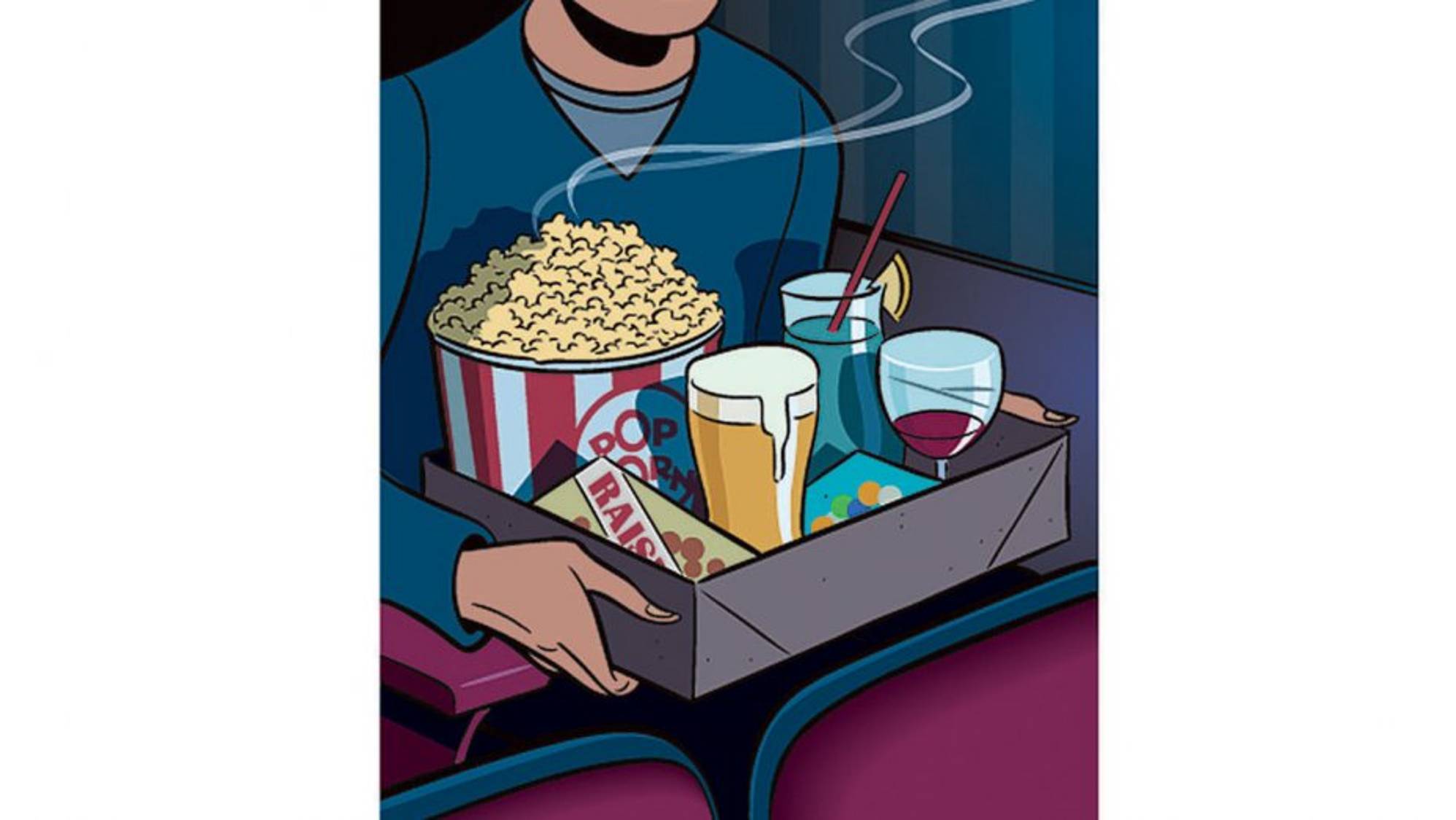 $!El alcohol se vuelve lo más consumido en los cines