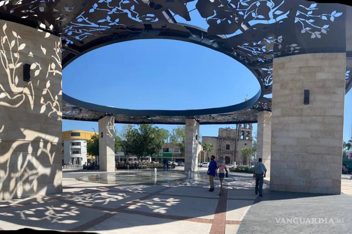 Plaza principal de Monclova es abierta al público