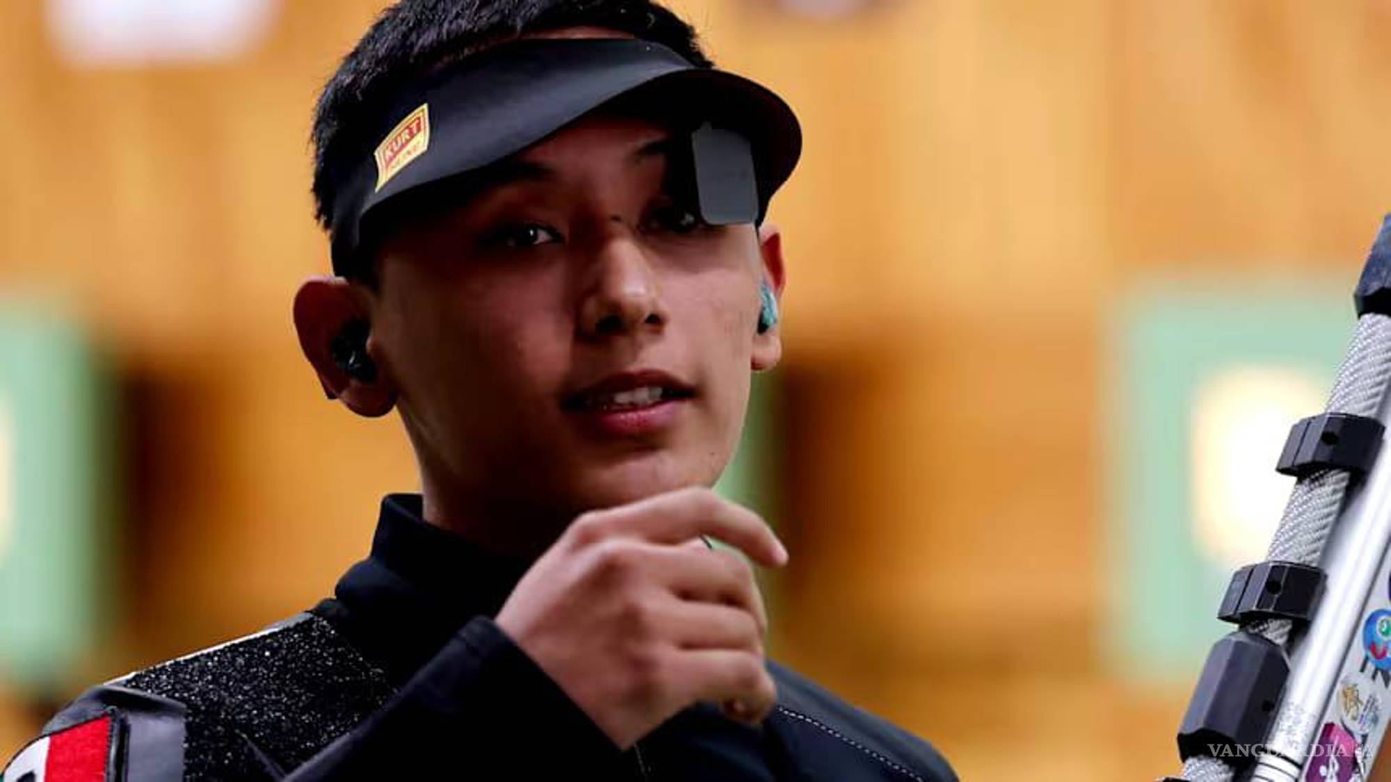 $!Participará en las pruebas de rifle de aire, 10 metros.