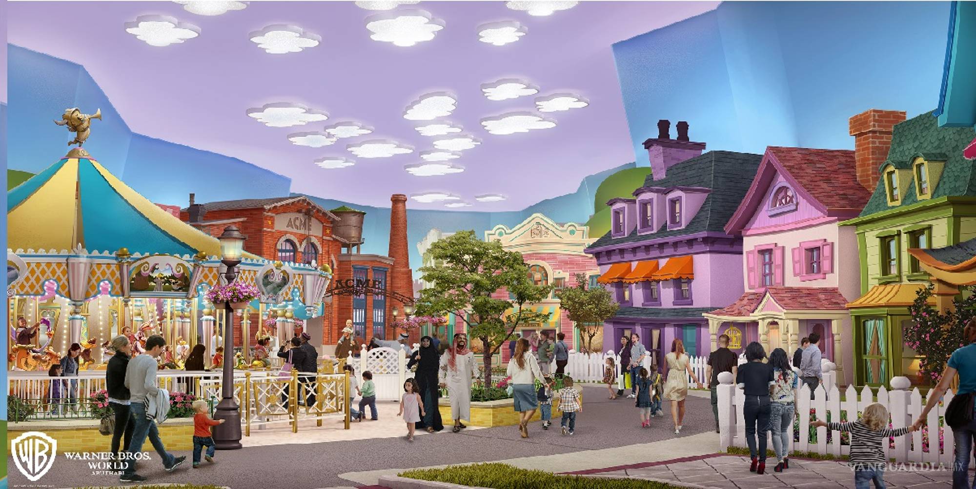$!Warner Bros. World en Abu Dhabi incluirá nueva atracciones