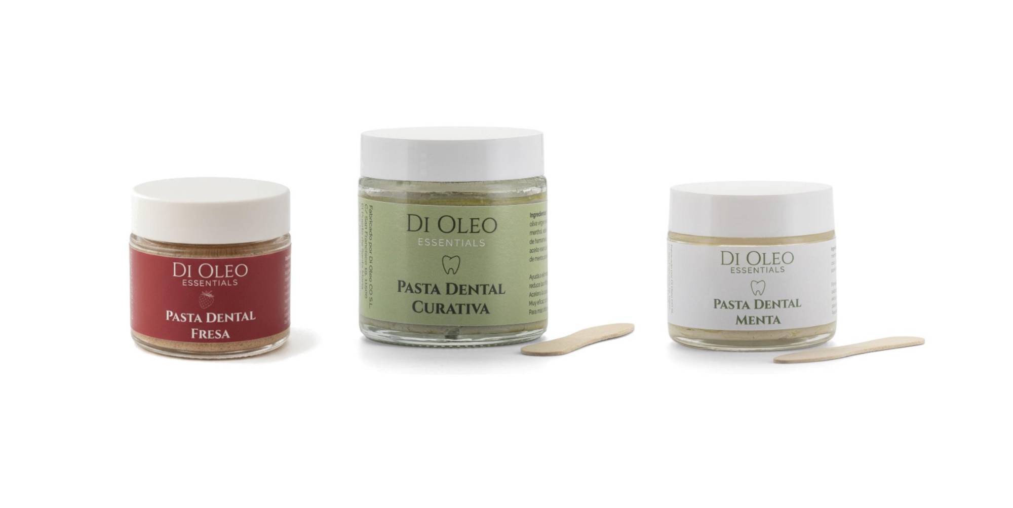 $!Di Oleo, firma gaditana de cosmética natural que también comercializa pastas dentales, enjuagues bucales y cepillos de bambú para niños y adultos.