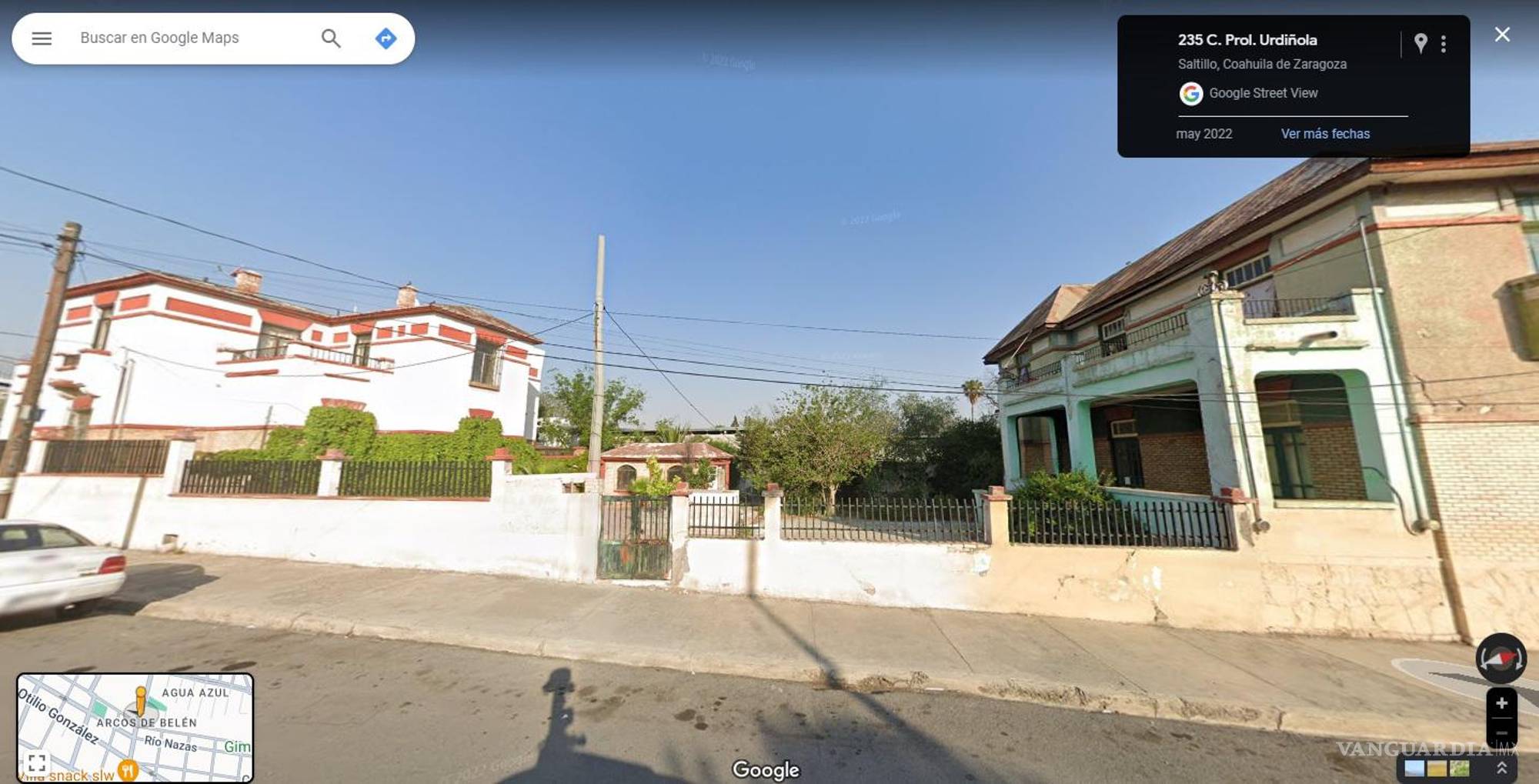 $!Las dos casas frente a frente, la de historias que coservan.