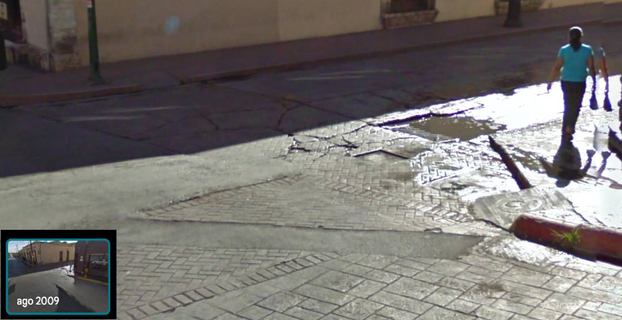 $!Calle Hidalgo esquina con Aldama. Año 2009.