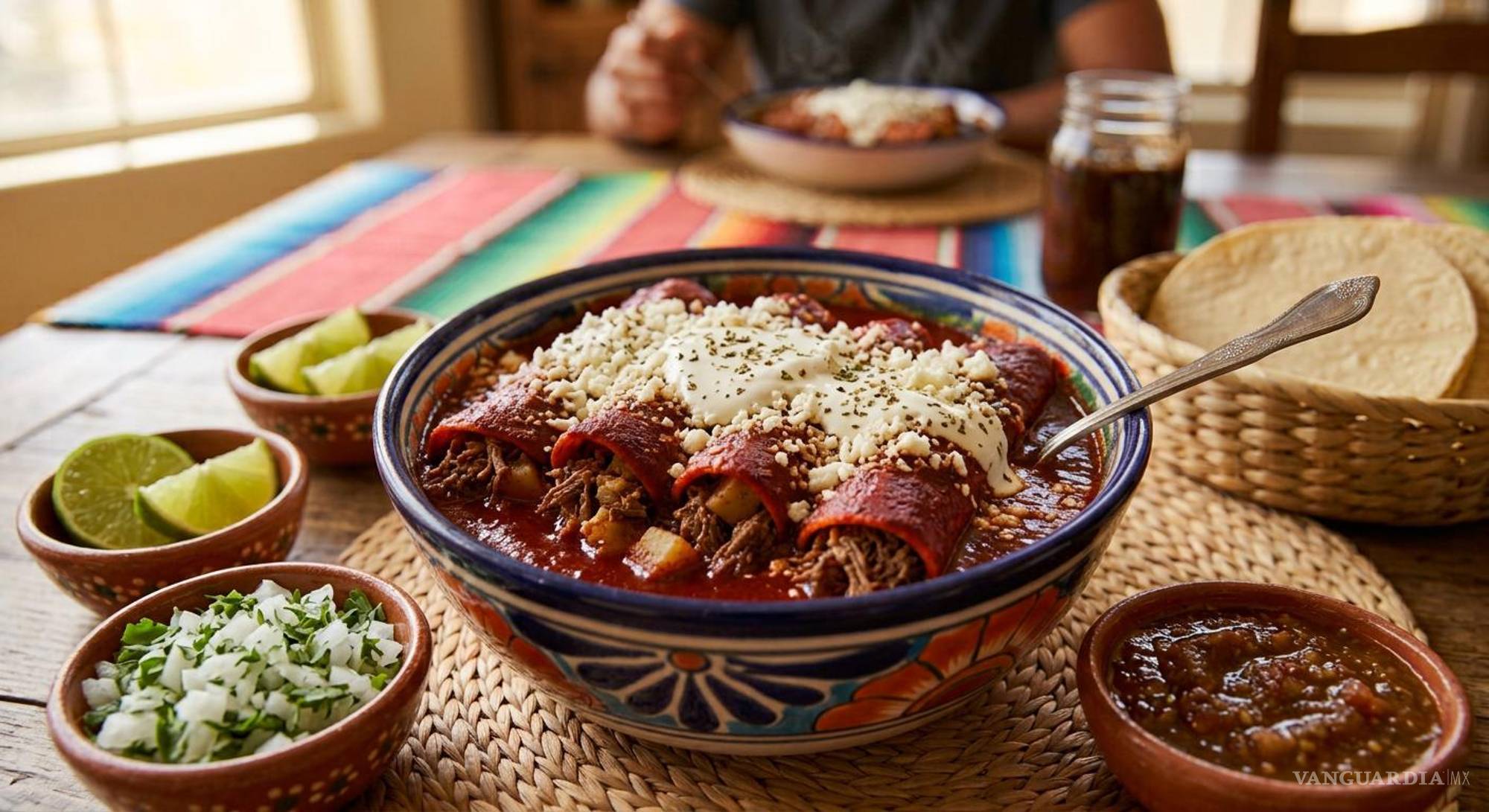 $!Las enchiladas rojas son un antojo rápido, económico y lleno de sabor.