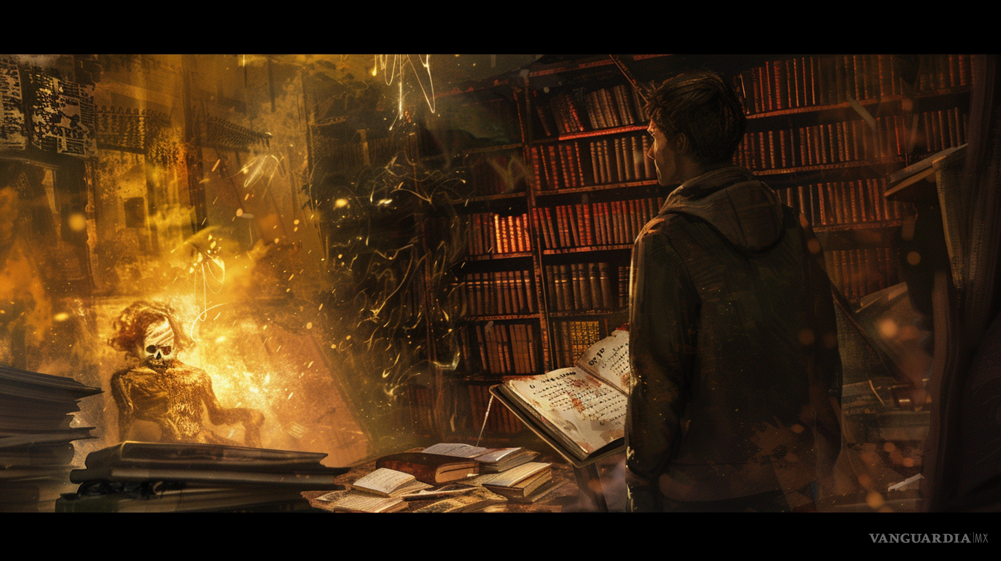 $!Los trabajos del interior tenían más variaciones. Desde las escenas que elegía mostrar, hasta los estilos que iban de realistas, a abstractos; desde lo minimalista a cosas más saturadas. Elegí esta para mostrar el contraste con el resultado de la fachada.