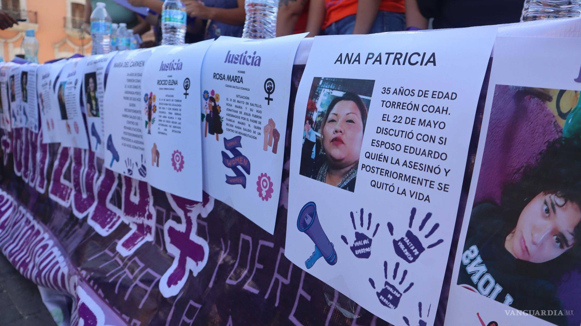 $!Coahuila: Exigen colectivos feministas acciones para poner alto a alza en feminicidios