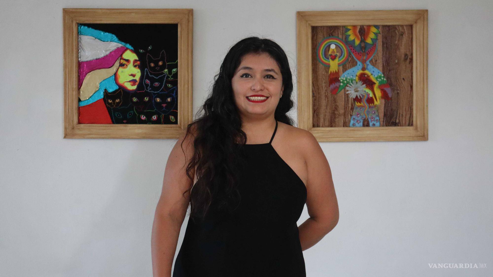 Con la exposición ‘Yo soy mi casa’ Dina Gaona regresa al arte