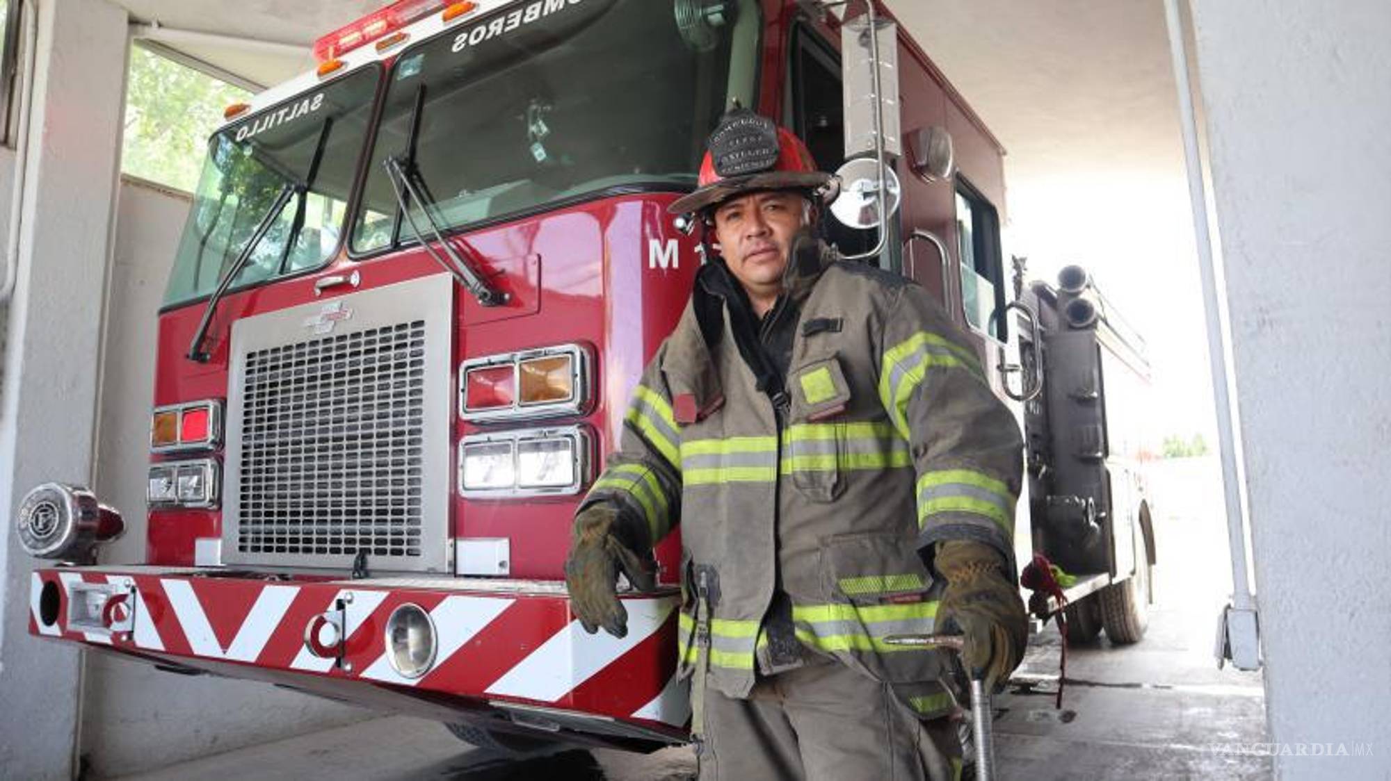 $!José Siller ha permanecido por más de 20 años en el Cuerpo de Bomberos.