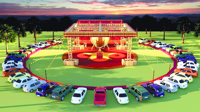 $!El circo sobrevive al COVID-19 gracias al 'autocirco' en Monterrey