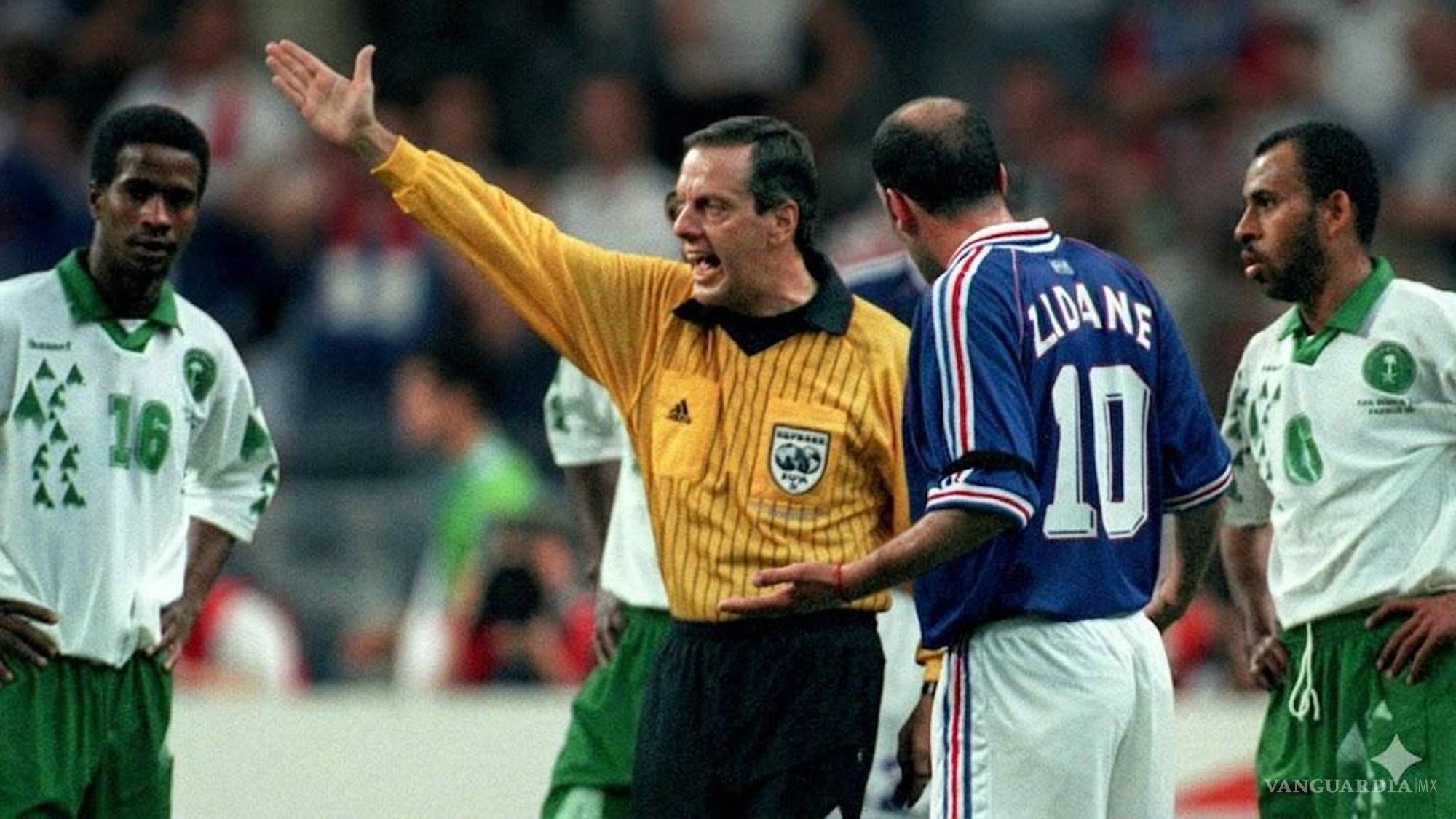 $!En Francia 98, en su casa y con su gente, Zidane probó el temple de Arturo Brizio.