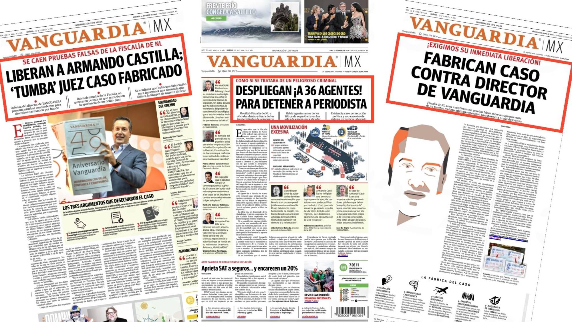 $!Detención ilegal de Armando Castilla exhibe ‘sistema jurídico corrupto’, considera Antonio Serrano