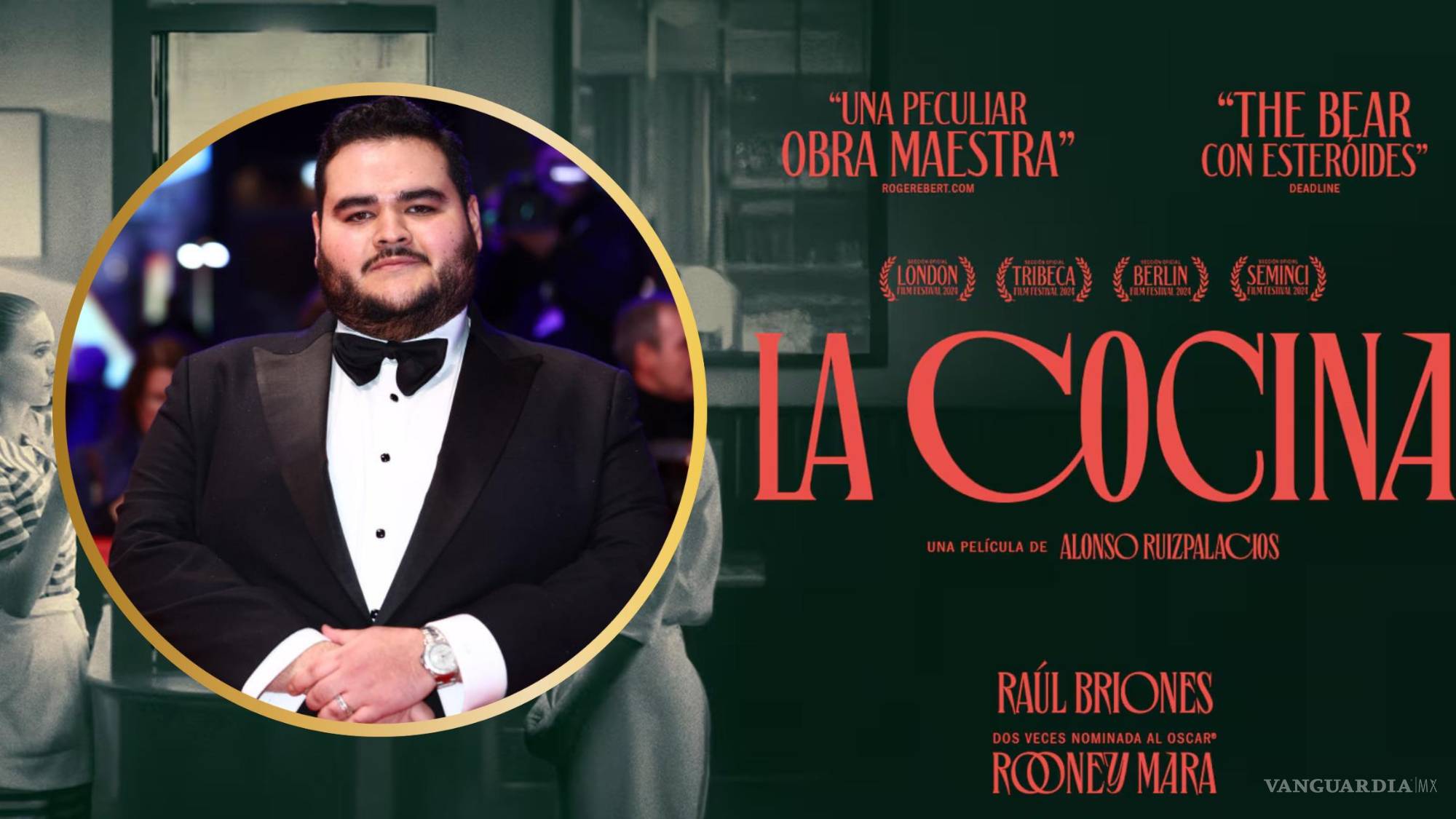 ¡Orgullo de Coahuila! Celebra Eduardo Olmos nominación a los Ariel por ‘La Cocina’