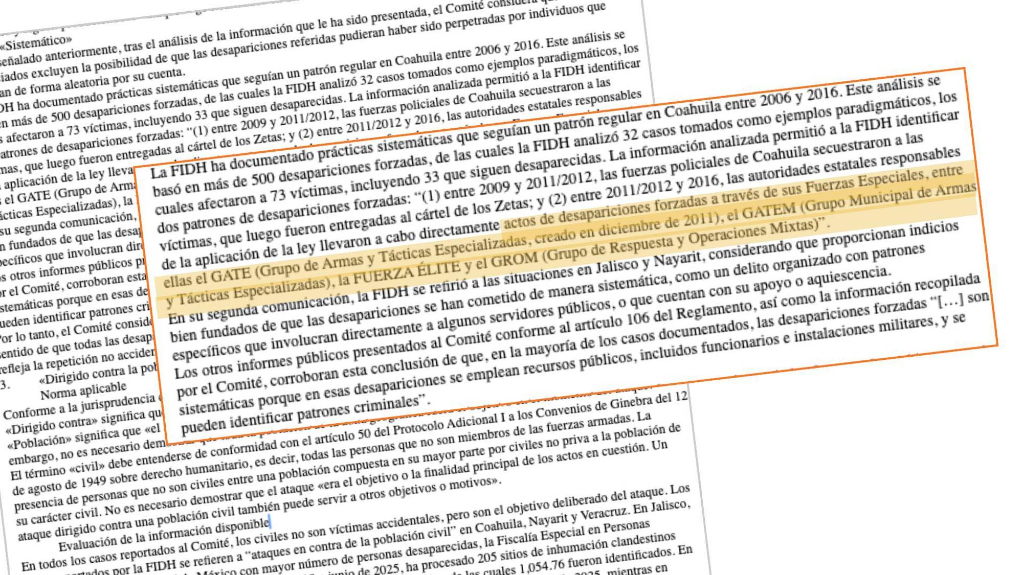 $!Policías de Humberto Moreira y Jorge Torres secuestraron para los Zetas en Coahuila: ONU