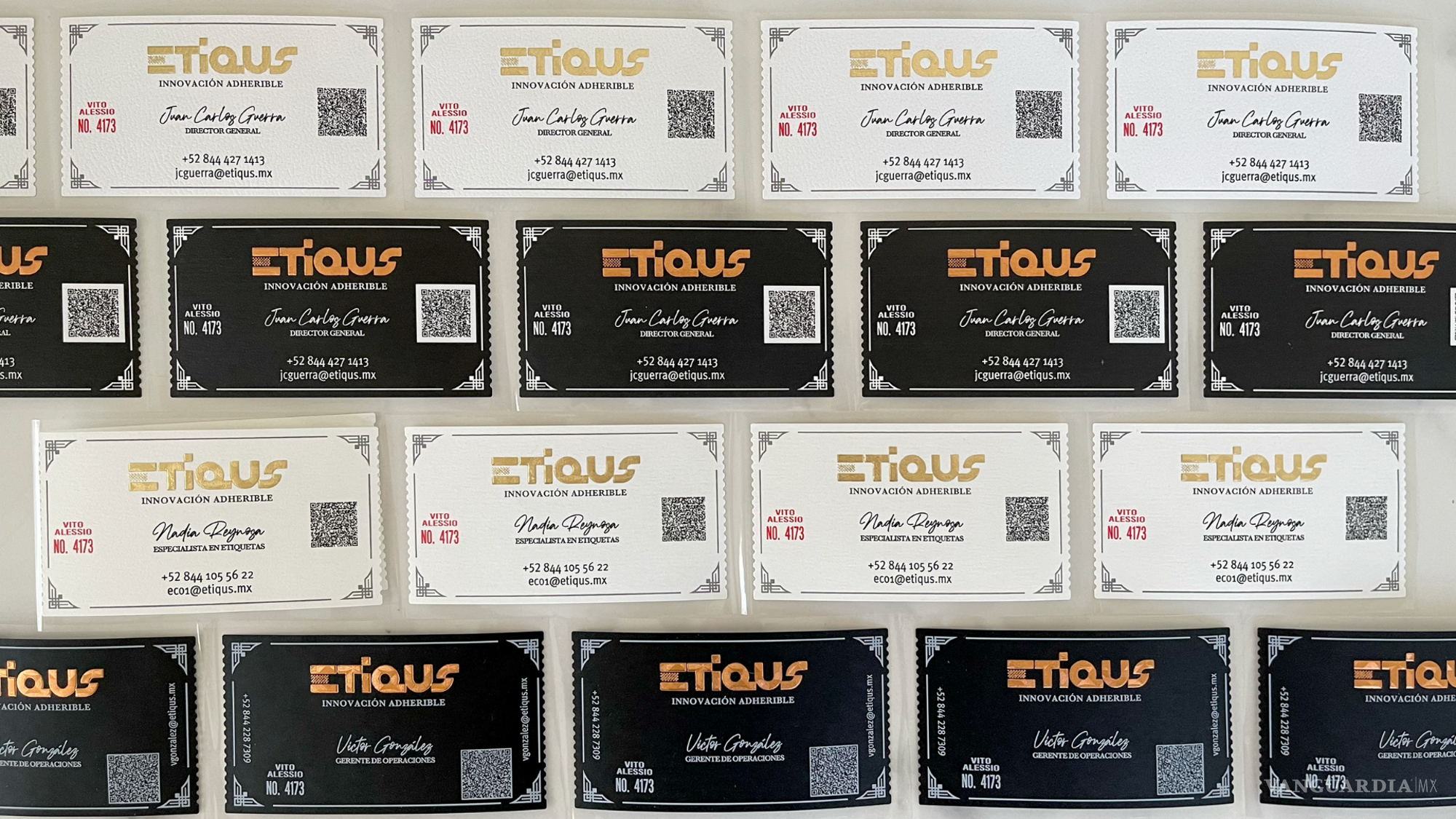 $!Describió las etiquetas diseñadas y producidas por Etiqus como un producto con meticulosa atención al detalle.