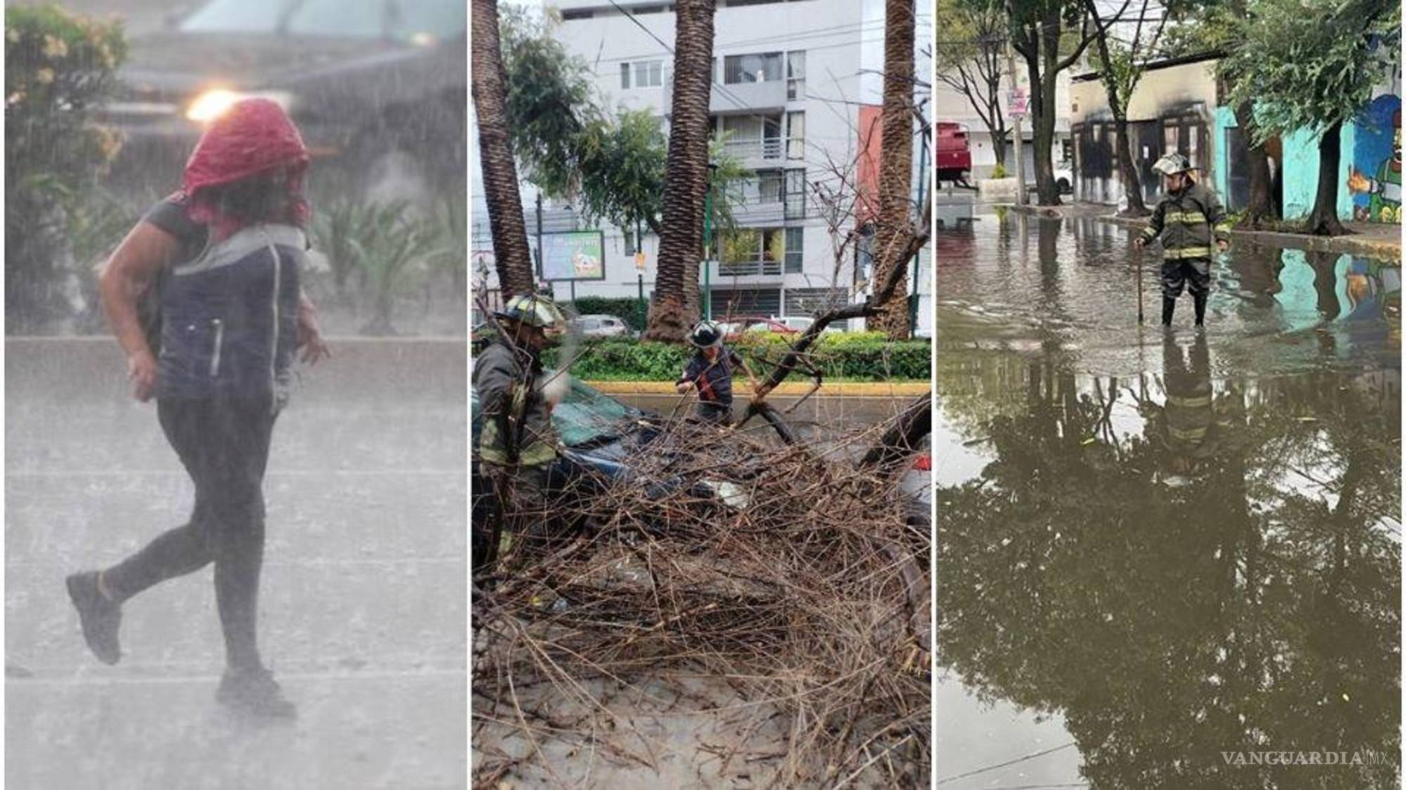 ¡Está potente la lluvia!... Ciclón Tropical pasará cerca de México ocasionando lluvias torrenciales, granizadas e inundaciones en estos estados