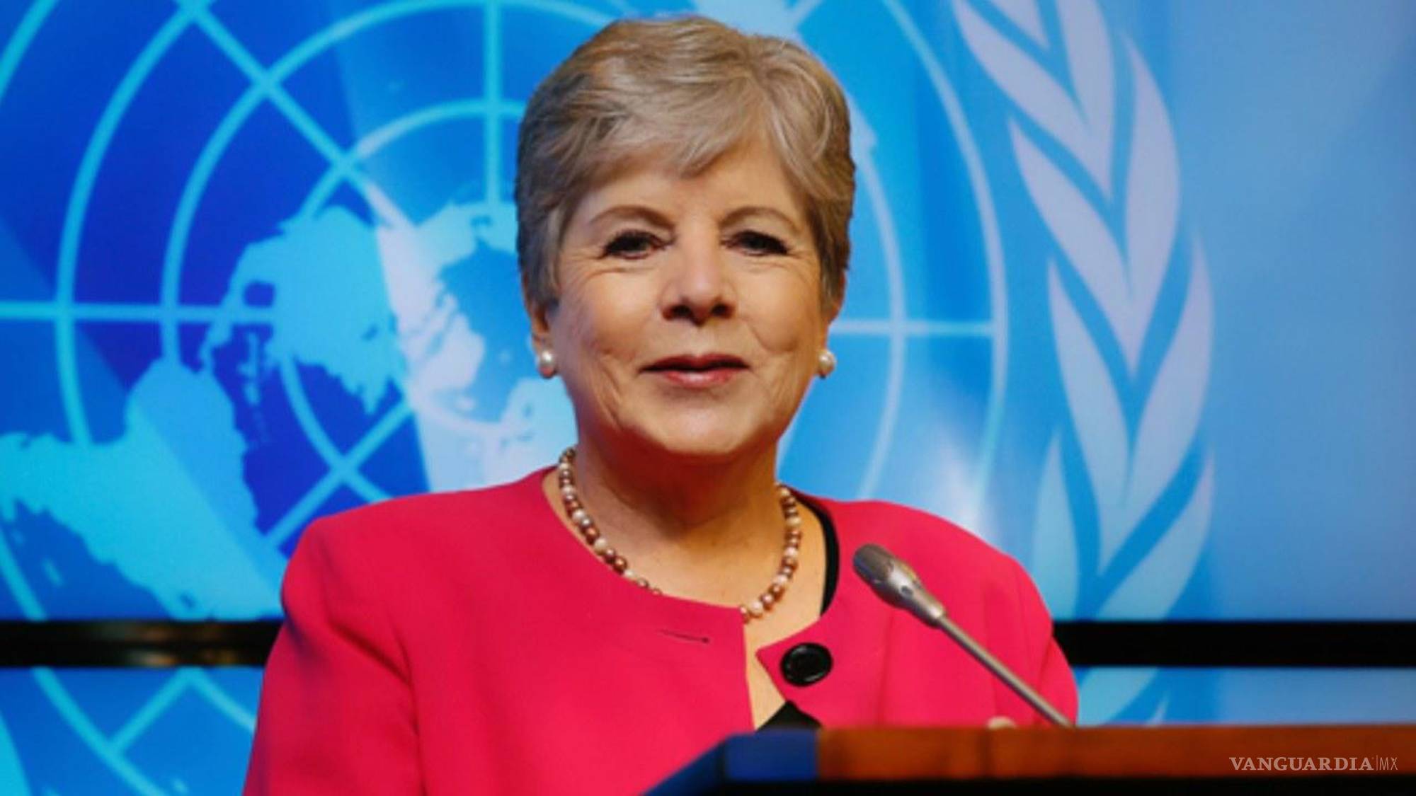 $!Alicia Bárcena Ibarra fue nombrada como la próxima secretaria del Medio Ambiente.