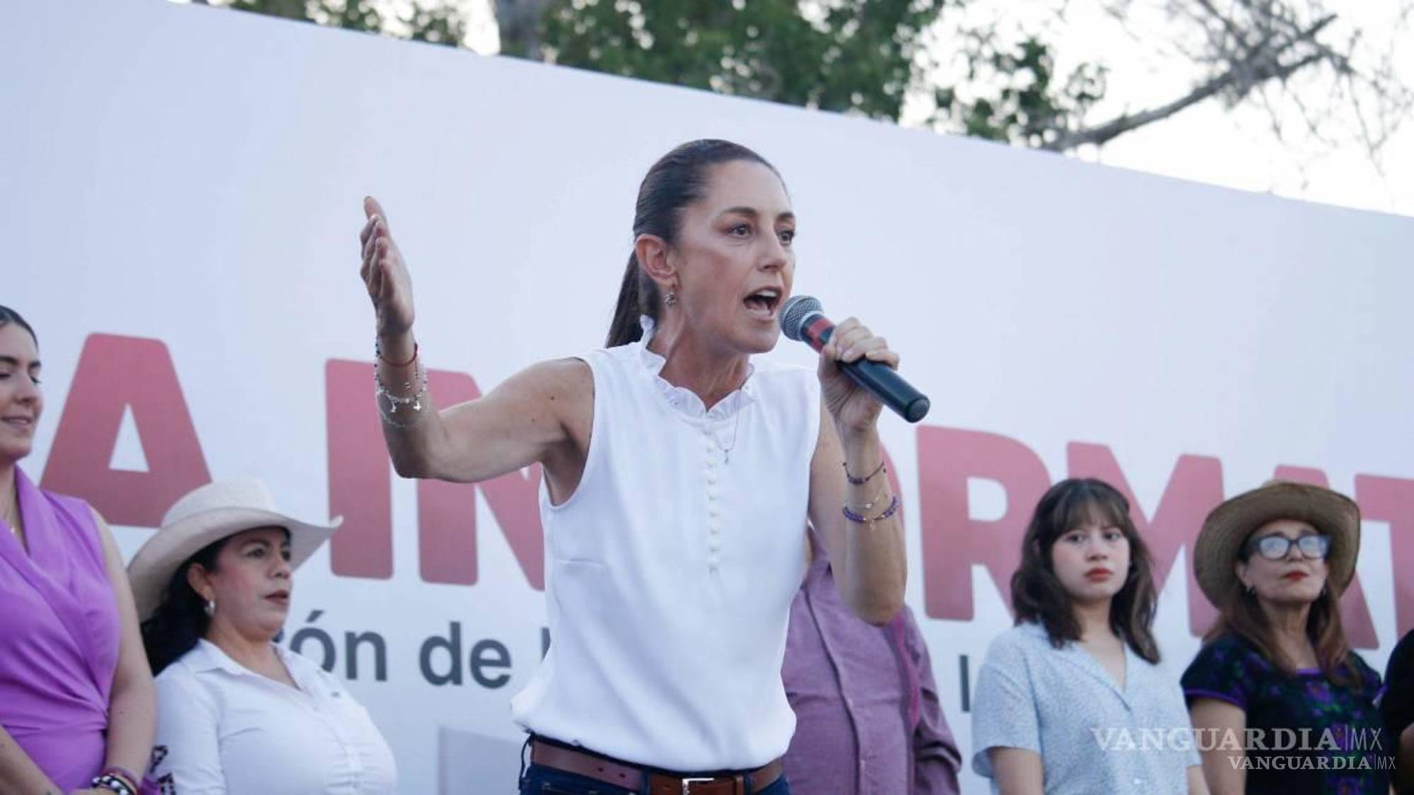 $!Claudia Sheinbaum, aspirante presidencial de Morena.