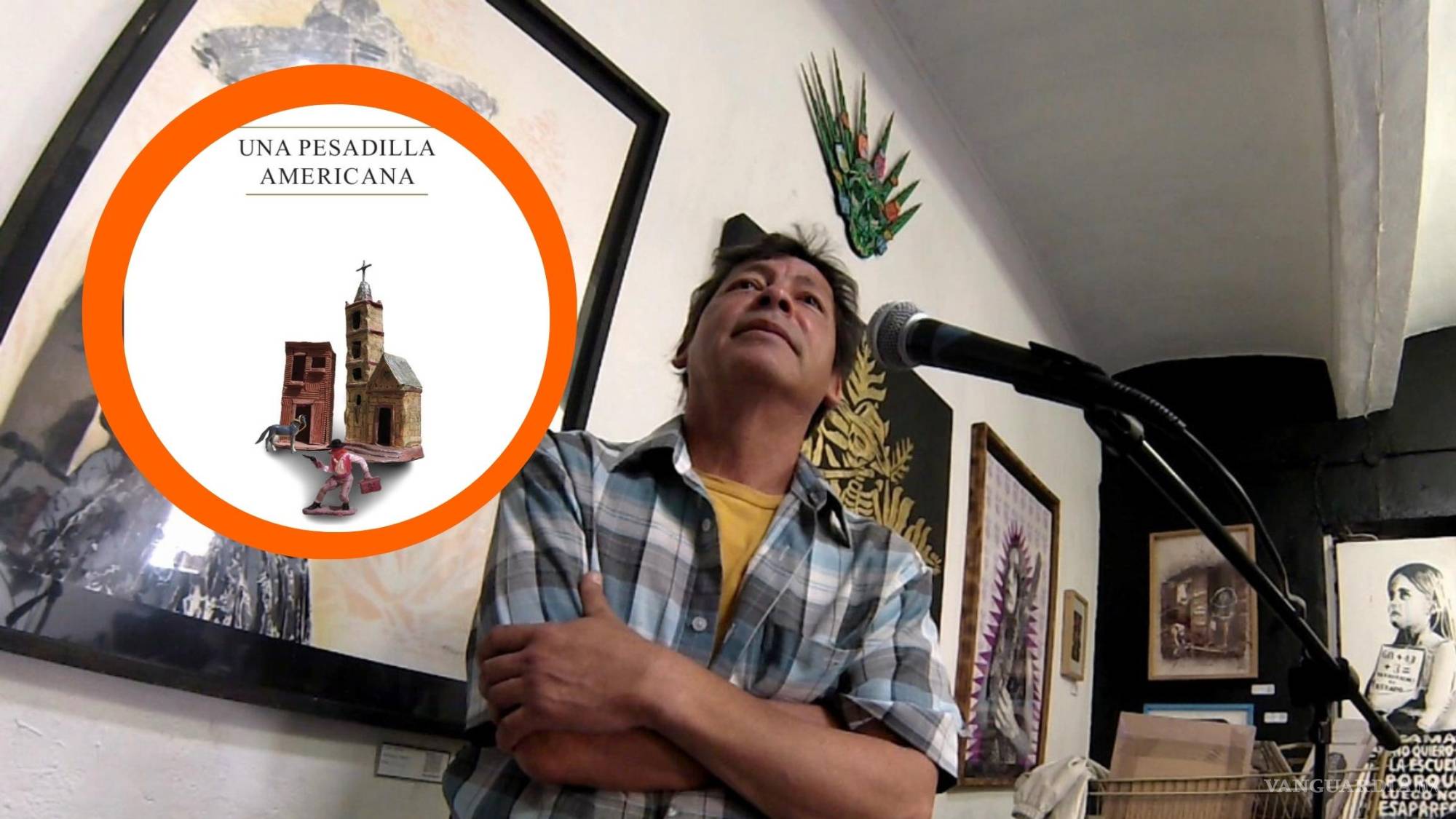 Víctor Palomo vuelve a Saltillo para presentar su poemario ‘La pesadilla americana’