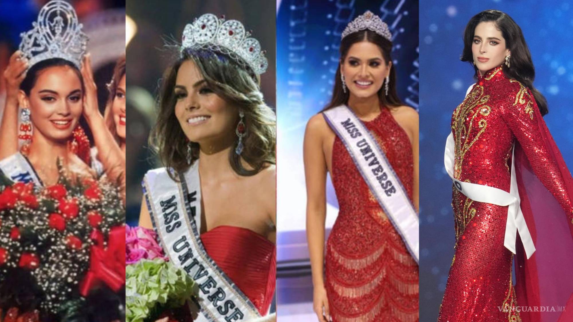 ¡Ya son 4! Estas son las otras mexicanas que se convirtieron en Miss Universo