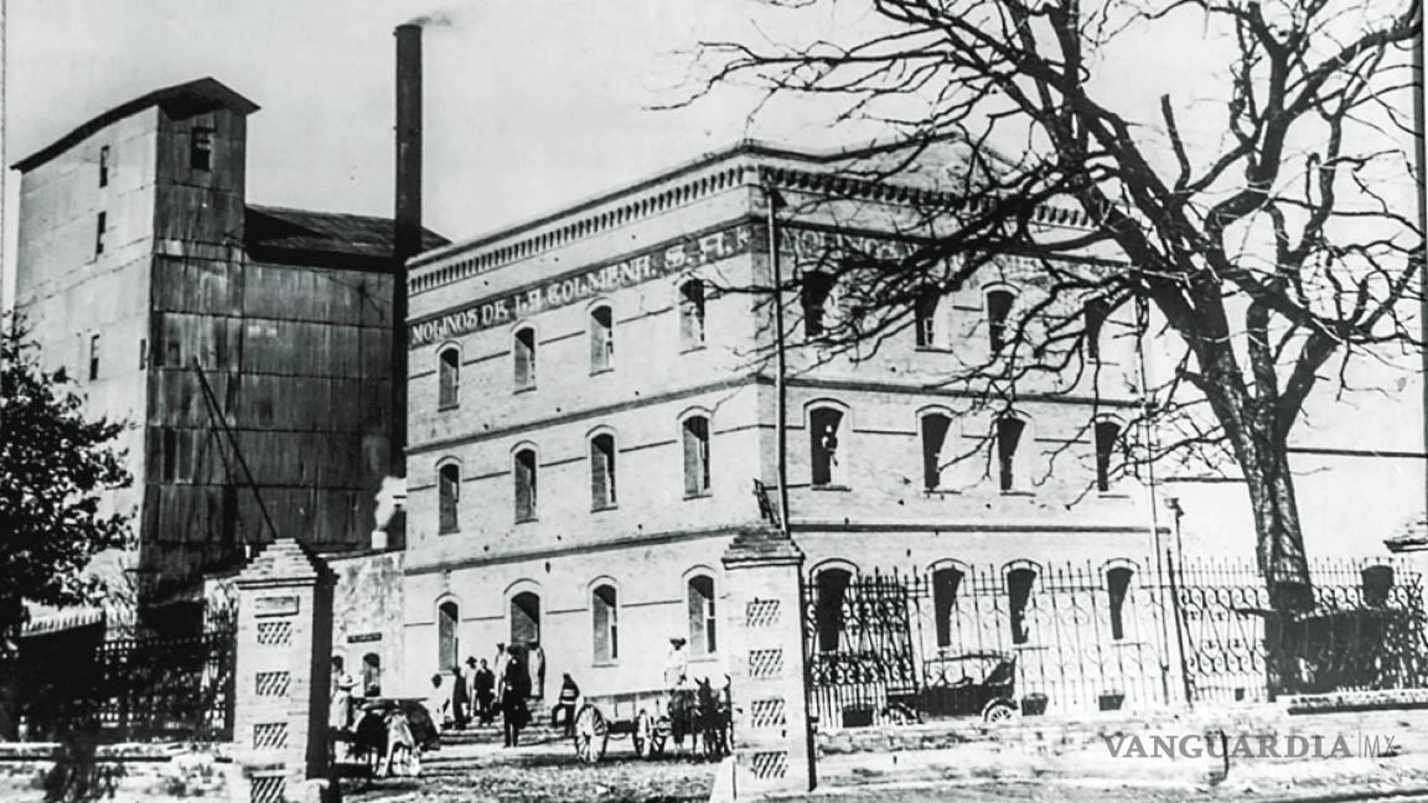 $!Imagen (sin fecha) captada durante las operaciones de los molinos.