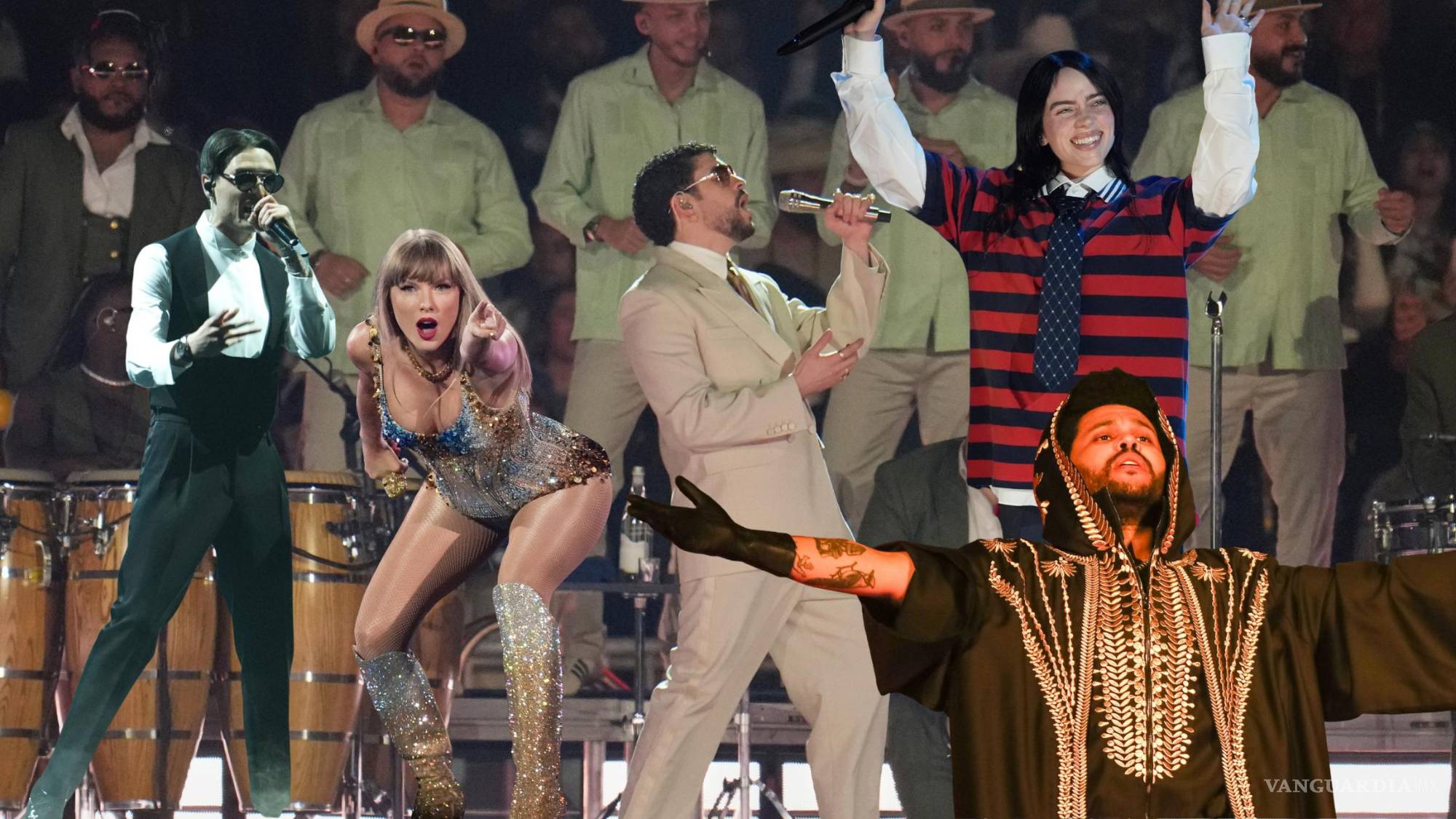 La realeza musical de 2025: reinan Bad Bunny, Taylor Swift y The Weeknd en el top del streaming