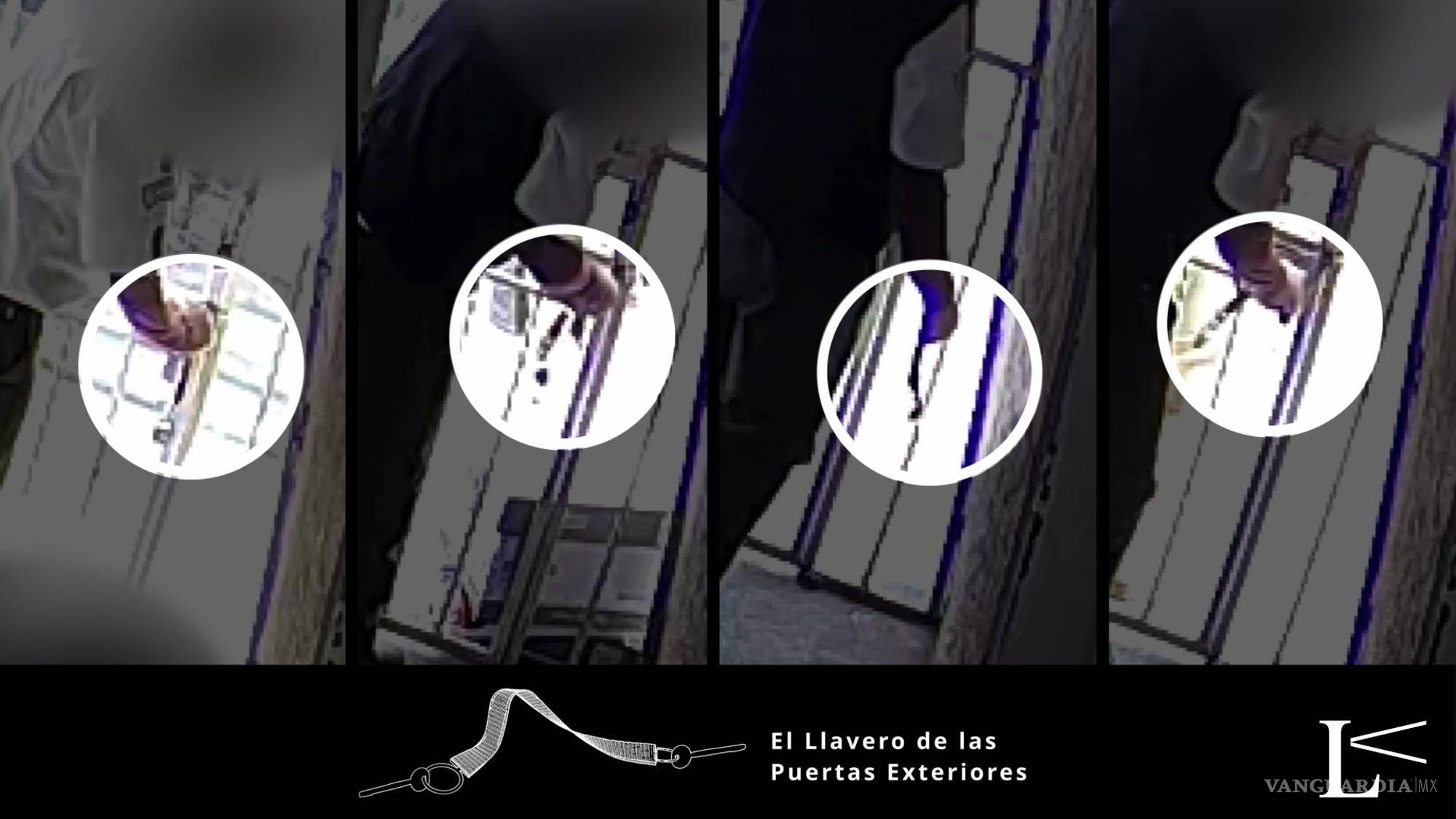 $!De la misma manera, se pudo apreciar el llavero de las puertas exteriores de la estancia migratoria.