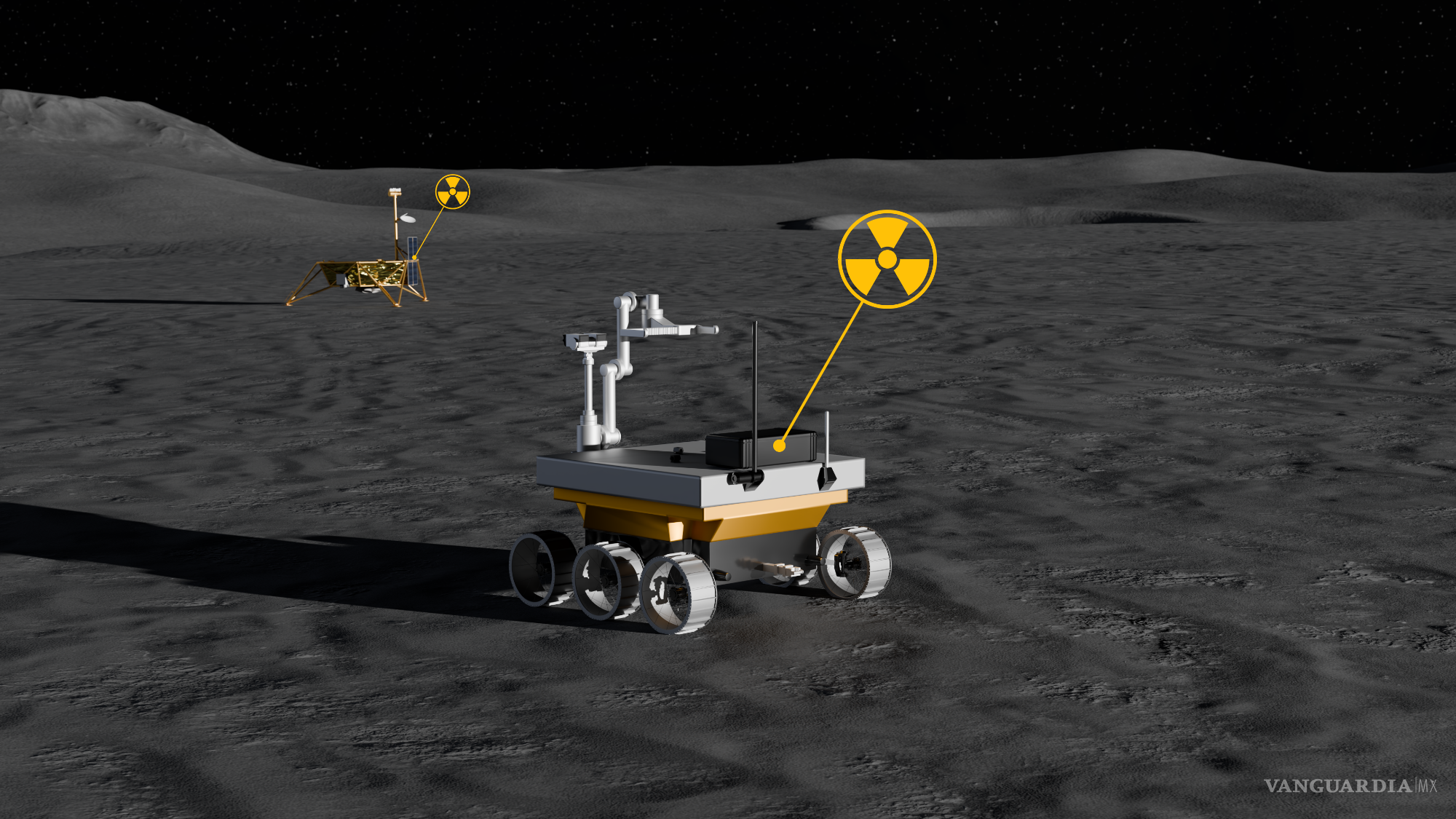 $!Científicos piden cooperación global para evitar convertir la Luna en una zona de riesgo.