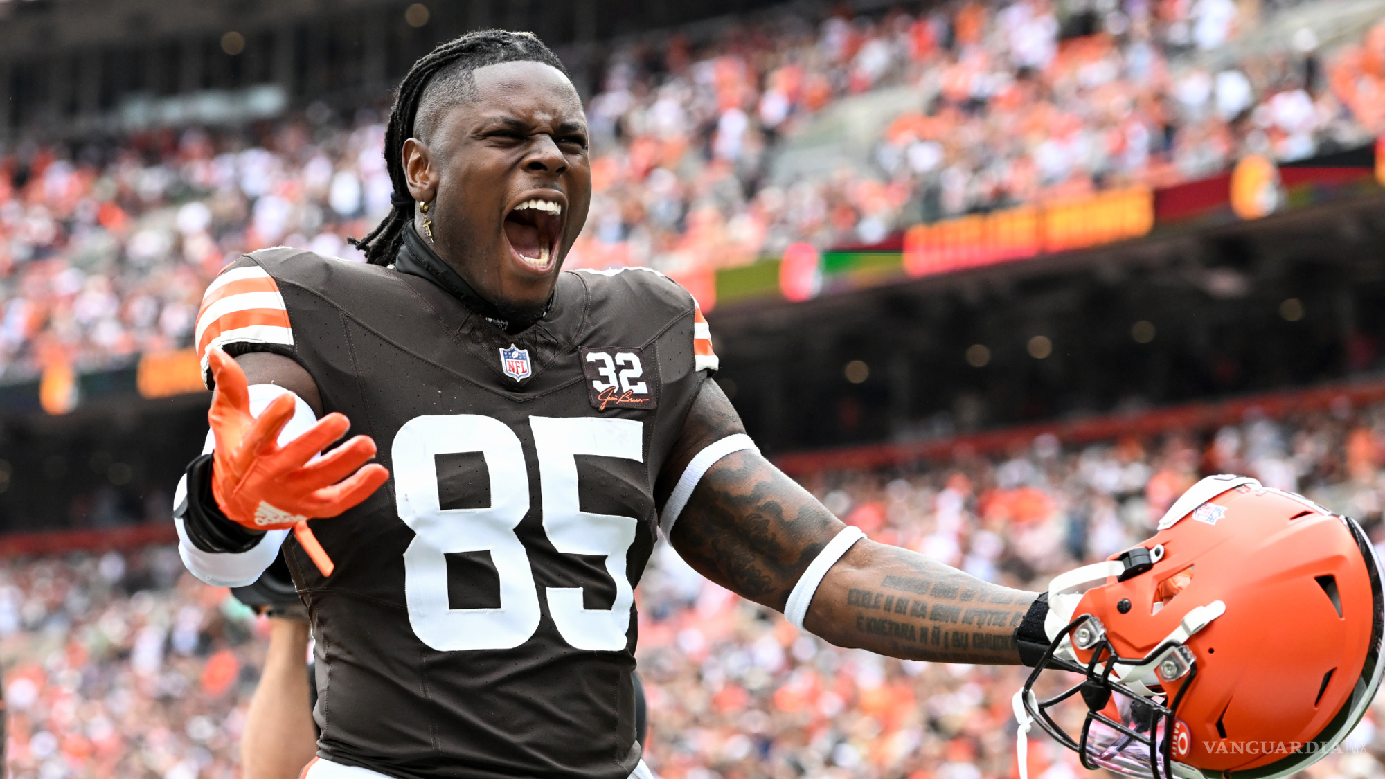 $!La conexión de Winston con Njoku ha sido efectiva, especialmente en enfrentamientos de alto puntaje.