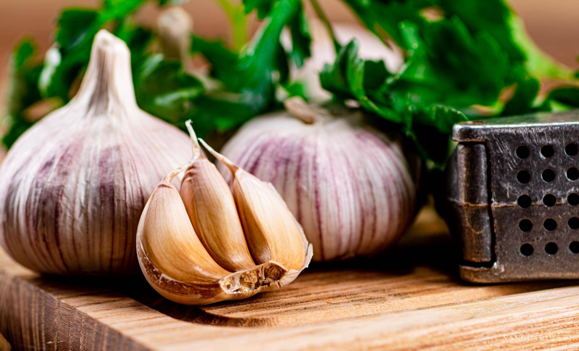 $!Ajo, un 'antibiótico' en la mesa.