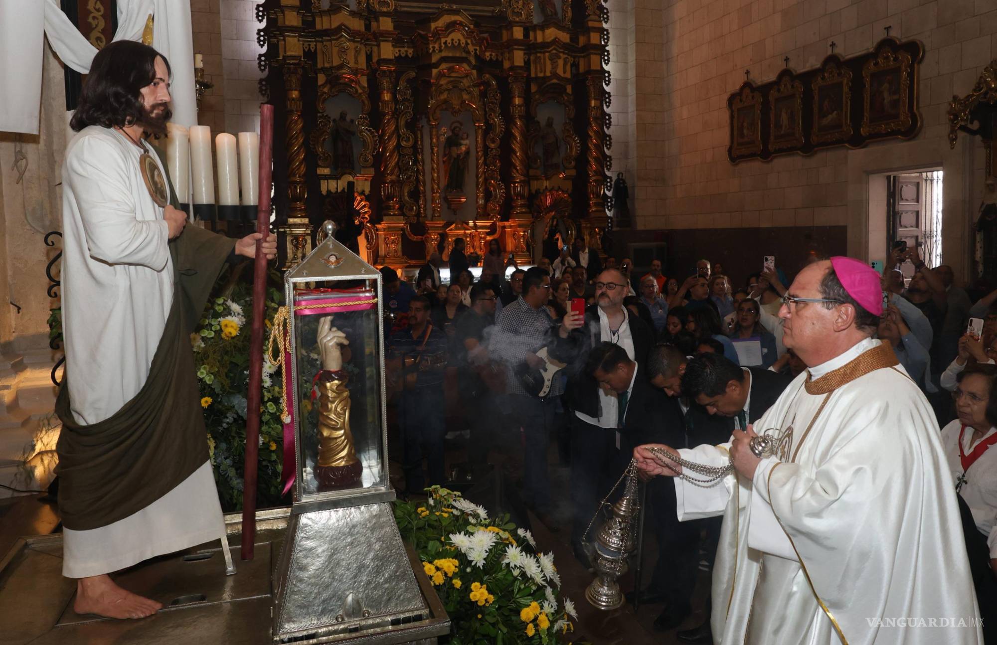 Llegan las reliquias de San Judas Tadeo a la Catedral de Saltillo: fe, esperanza y renovación espiritual