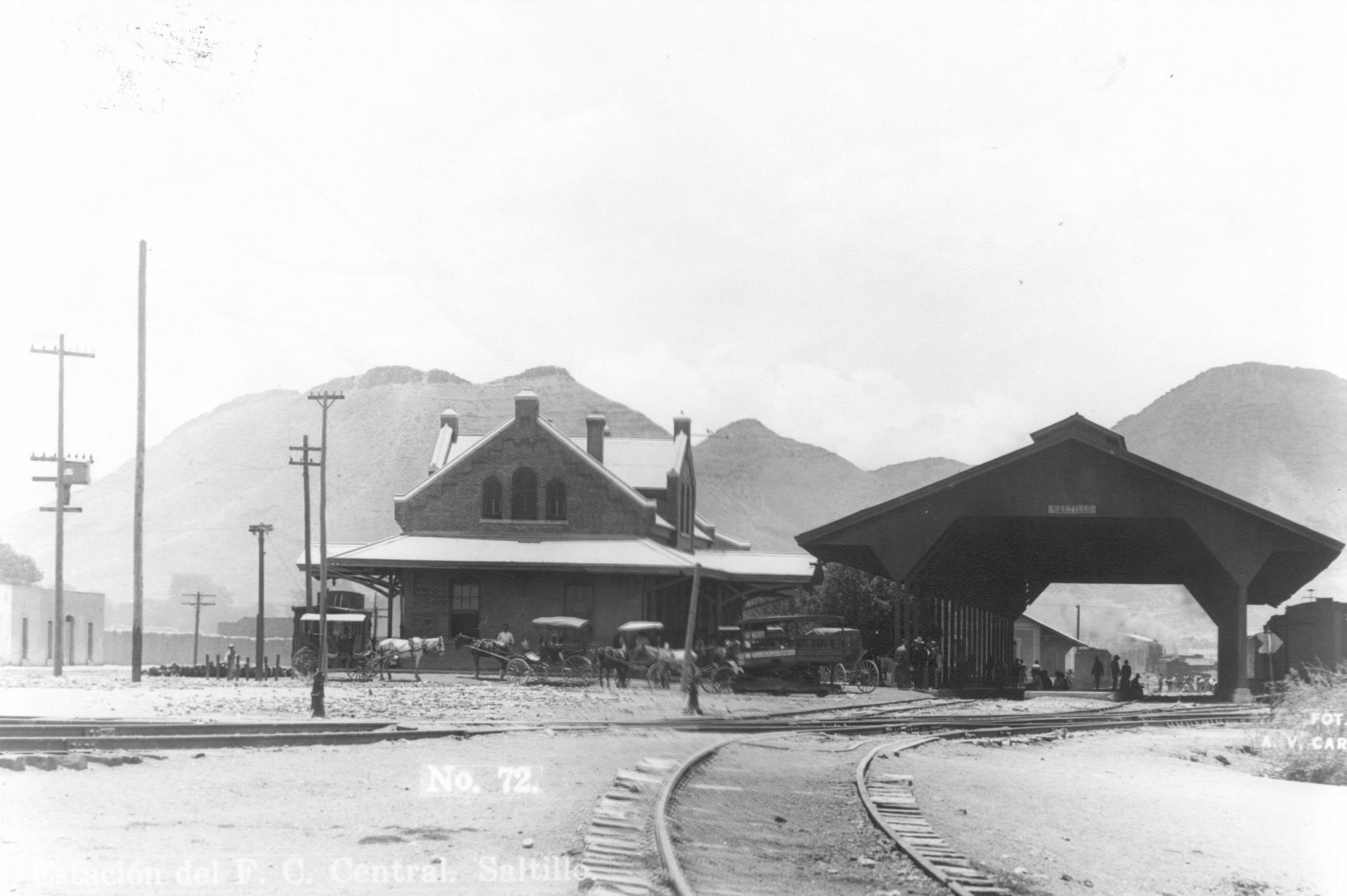 $!Estación de ferrocarril de Saltillo, estuvo en operaciones hasta 1970.