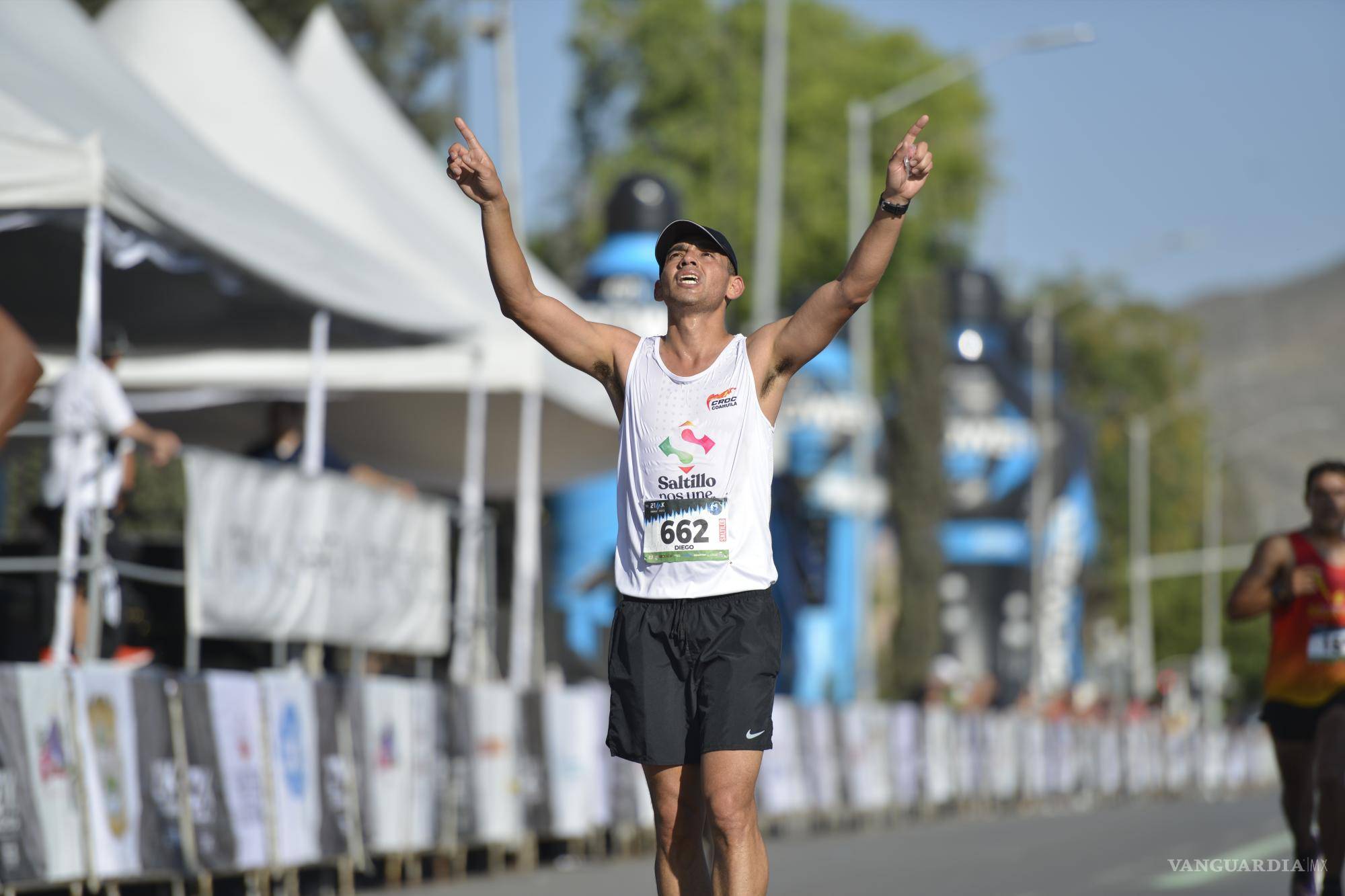 $!El objetivo para cada uno de los que compitió en la 21K Coahuila era uno: llegar a la ansiada meta.