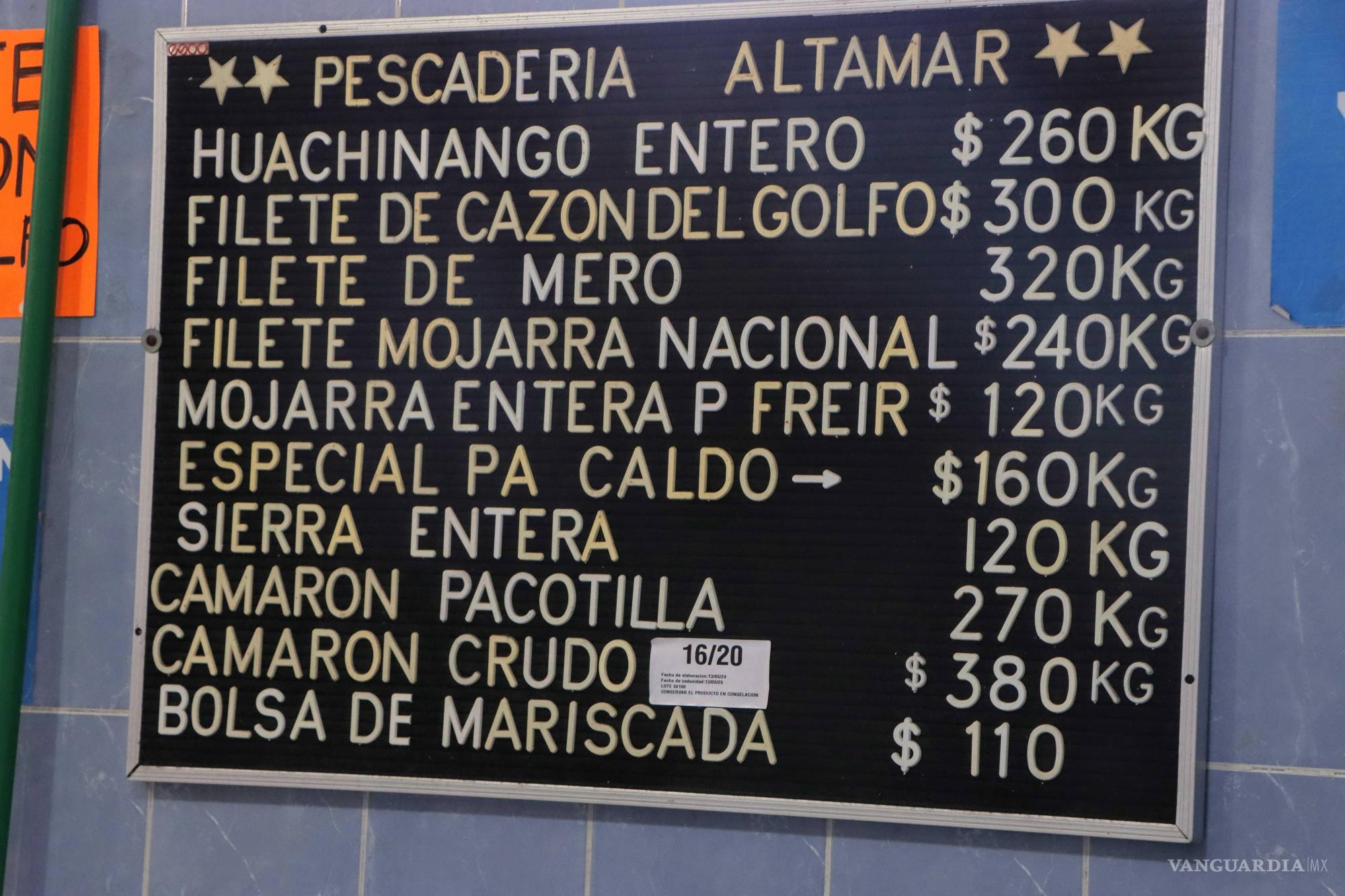 $!Aunque los productos del mar no han sufrido un incremento significativo, adquirirlos no es tan accesible para la mayoría de los saltillenses.