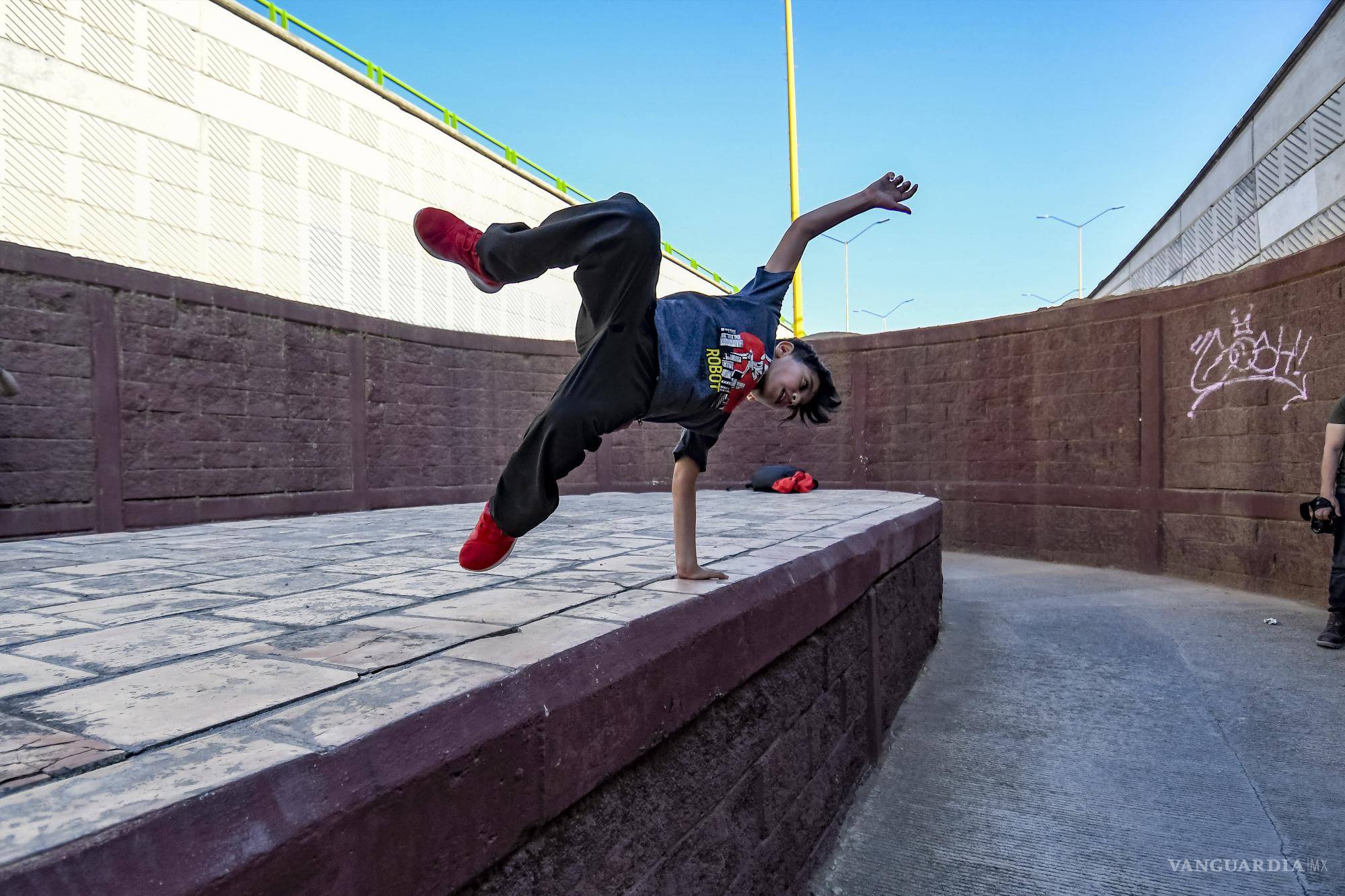 $!Los niños que entrenan con Parkour Saltillo, reciben aprendizajes en habilidades distintas, que después se adecuarán a las necesidades y capacidades del cuerpo.