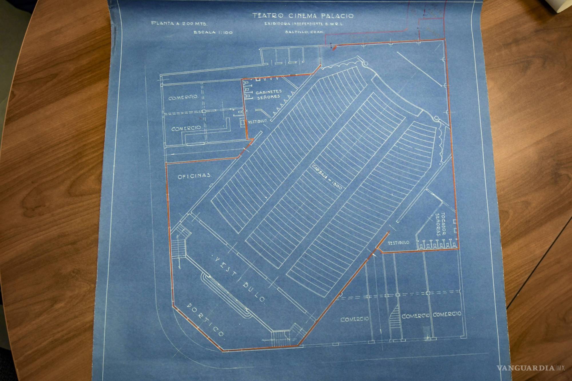 Donan los planos del Cine Palacio y Cine Florida a la Facultad de Arquitectura de la UAdeC