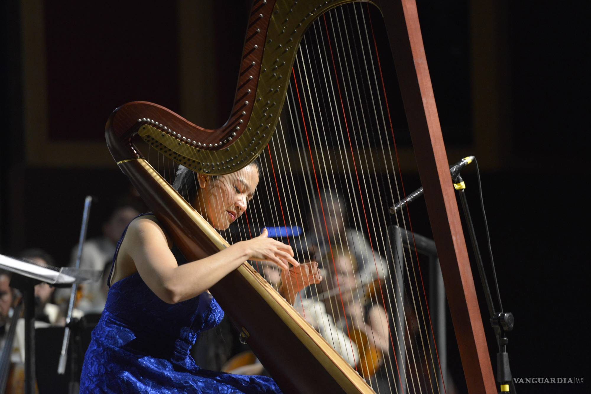 Con arpa e historia se realiza el tercer concierto de temporada de la Orquesta Filarmónica del Desierto