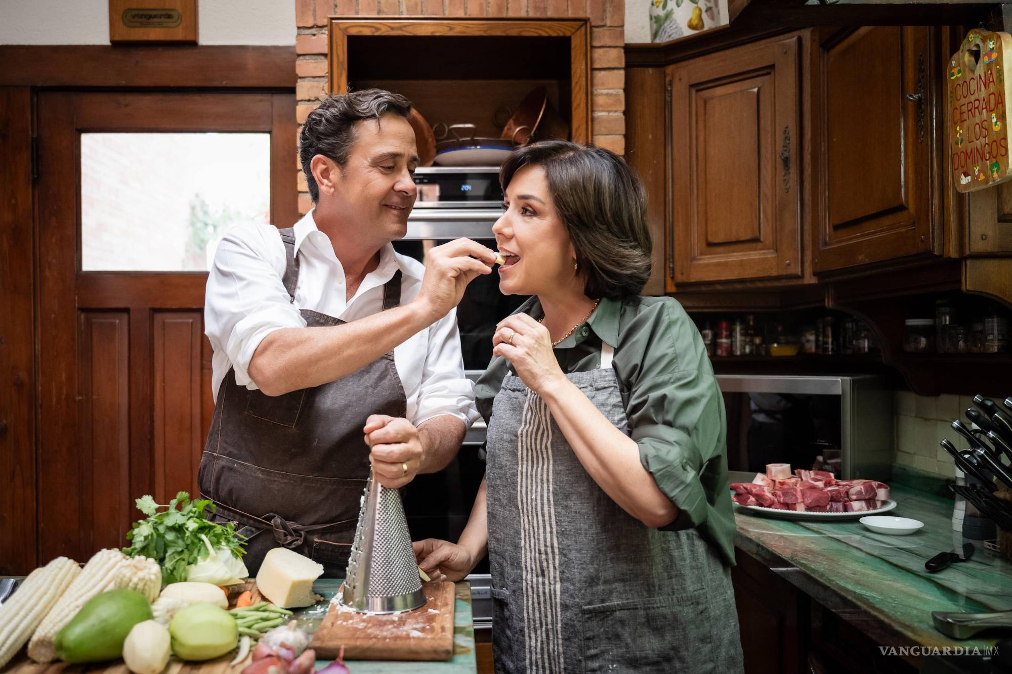 Luisa Castilla y Juan Carlos Guerra: el arte de cocinar (y debatir) en pareja