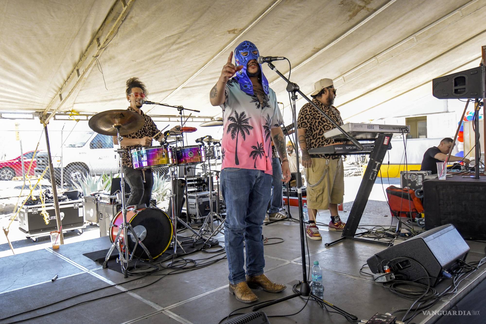 $!El ambiente musical no podía faltar en este festejo.