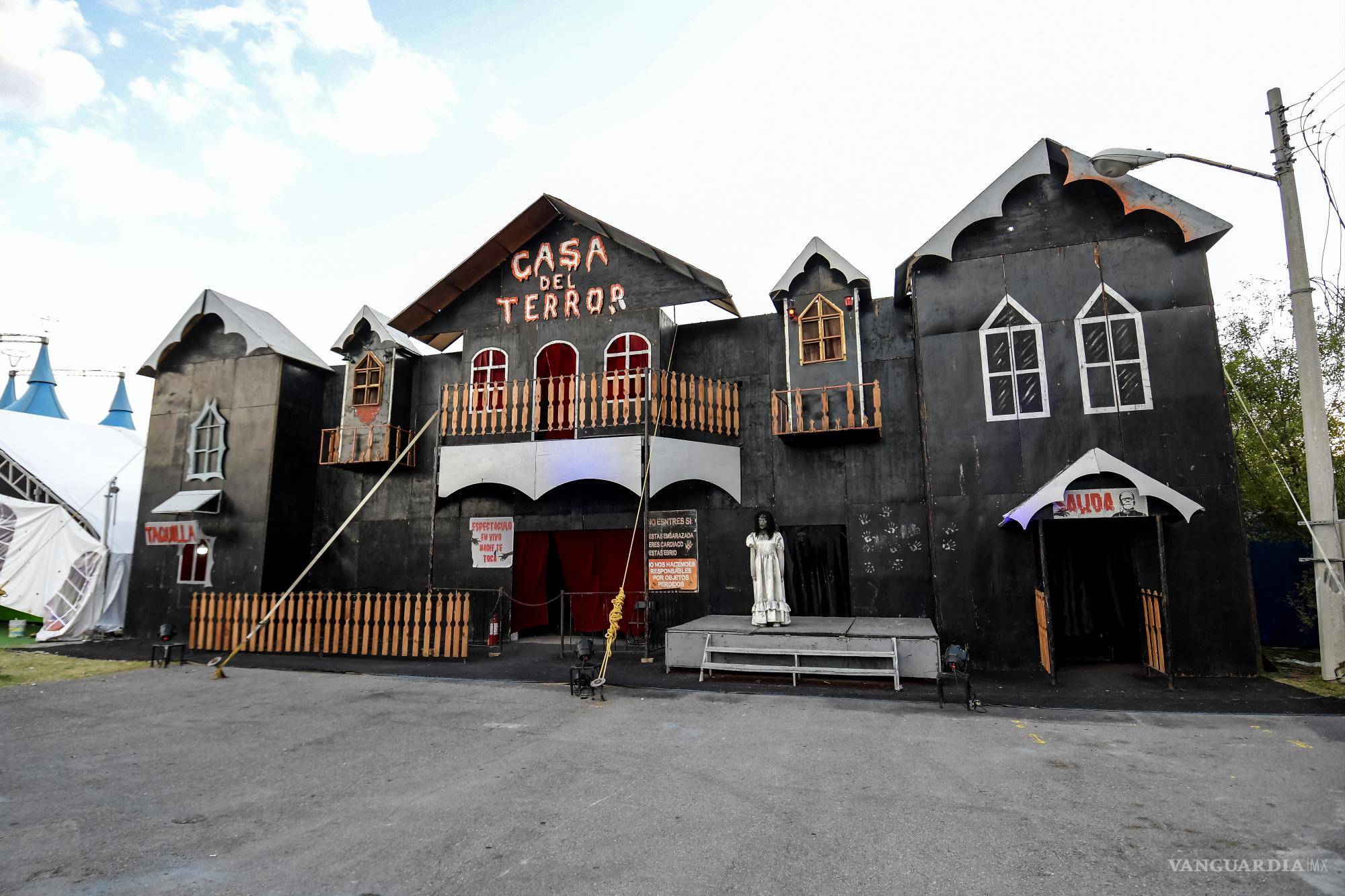 ¿Te da miedo la oscuridad? Conoce La Casa del Terror en la Feria de Saltillo: Una Experiencia Espeluznante