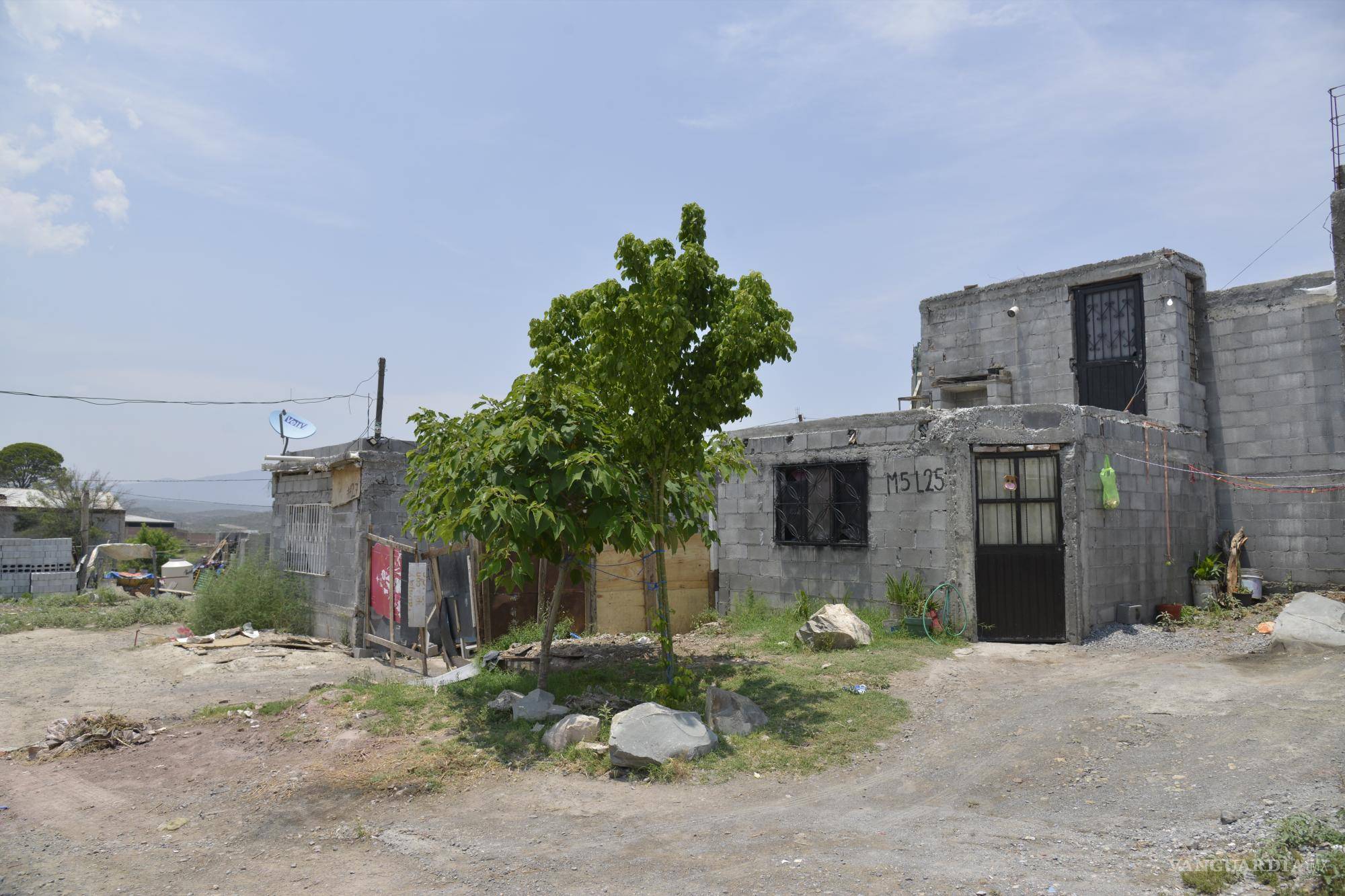 $!La pequeña casa que Édgar y su familia alquilan en la colonia Guayulera.