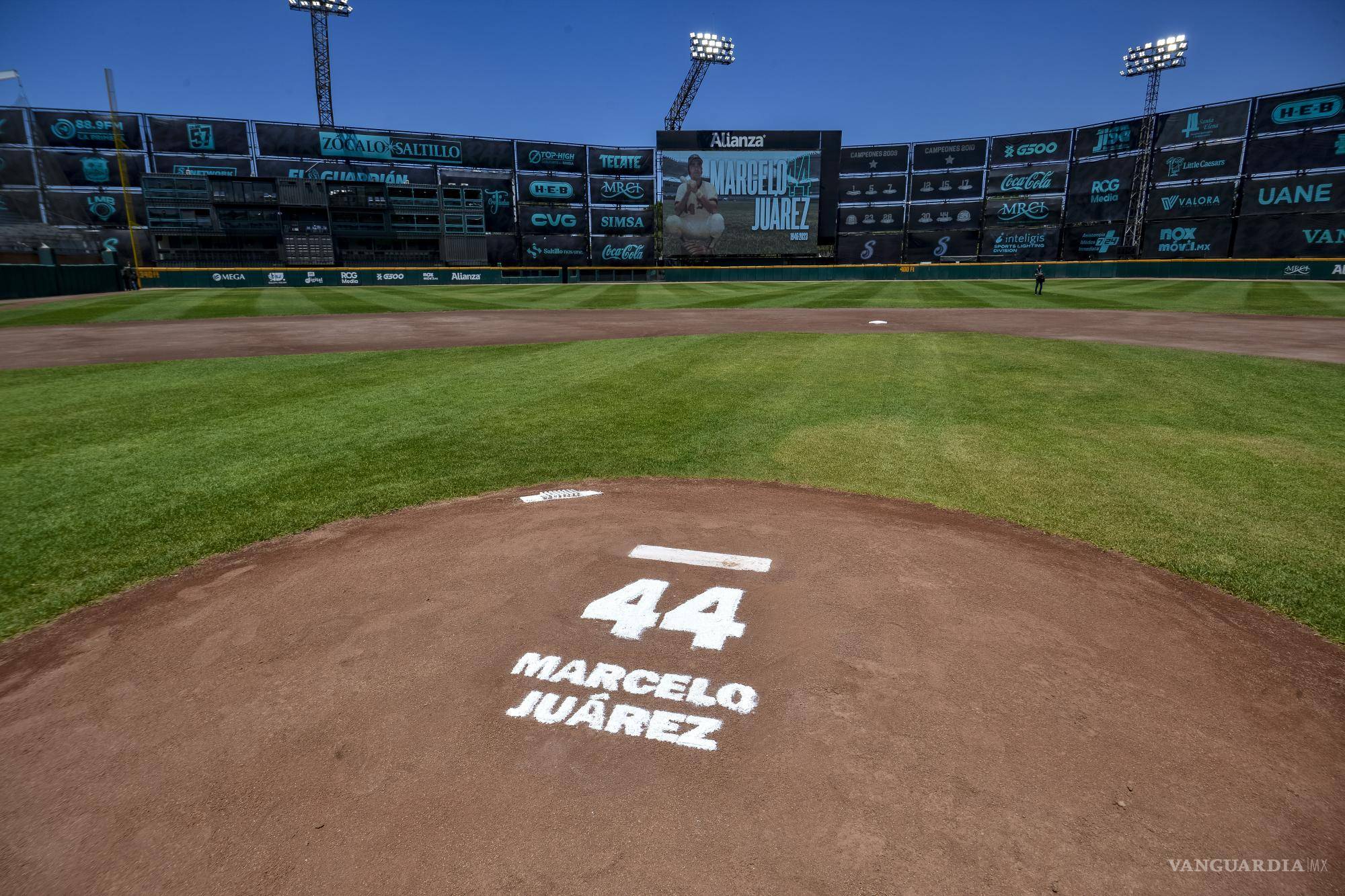 $!El #44 quedó inmortalizado con el nombre de Marcelo Juárez.