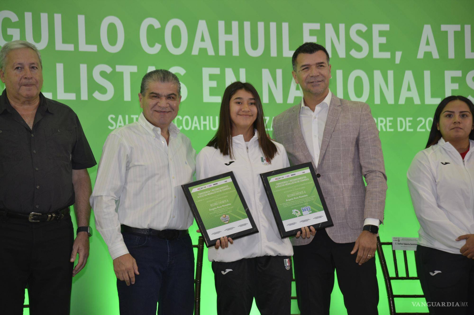 $!Ángela Ruiz también completó la quinteta de preseas con su rendimiento en los Nacionales Conade.