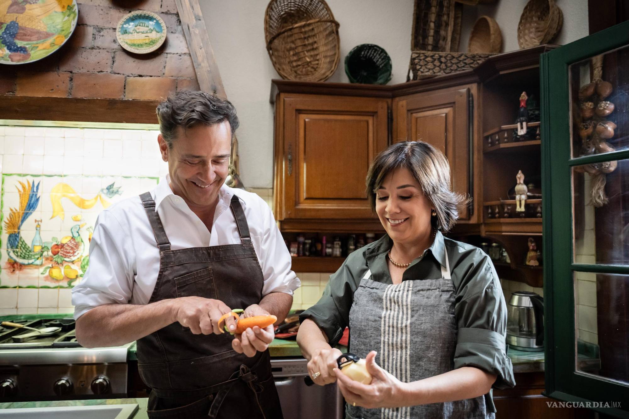 Luisa Castilla y Juan Carlos Guerra: el arte de cocinar (y debatir) en pareja