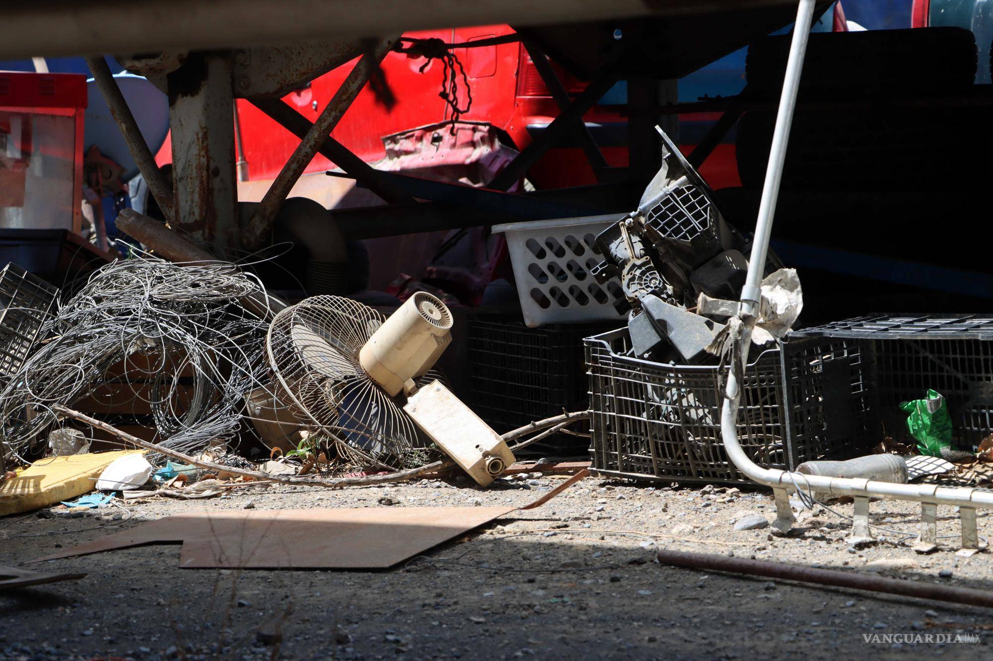 $!La basura es visible en la zona.