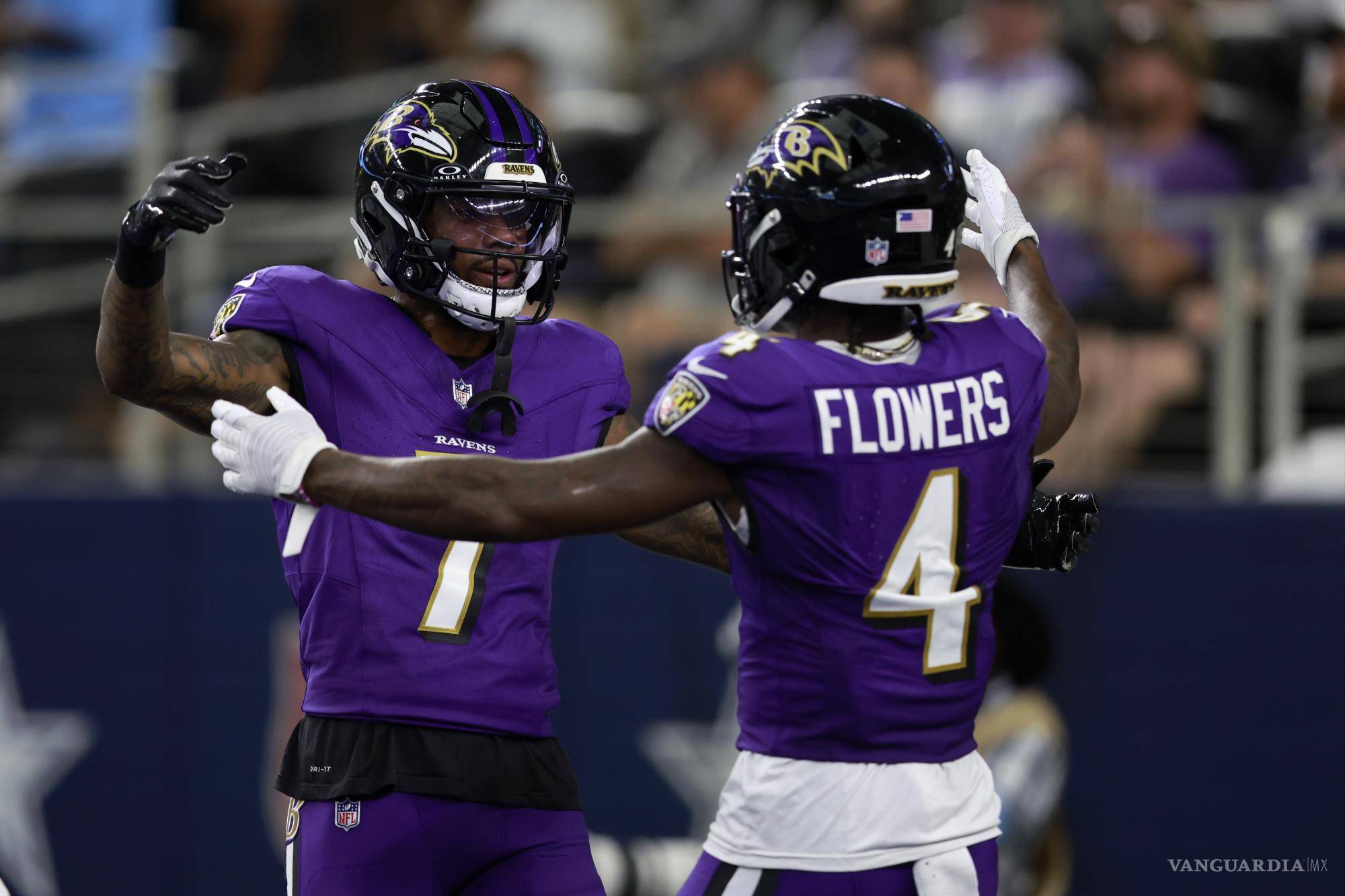 $!Los Ravens consiguieron una apretada victoria ante los Cowboys.