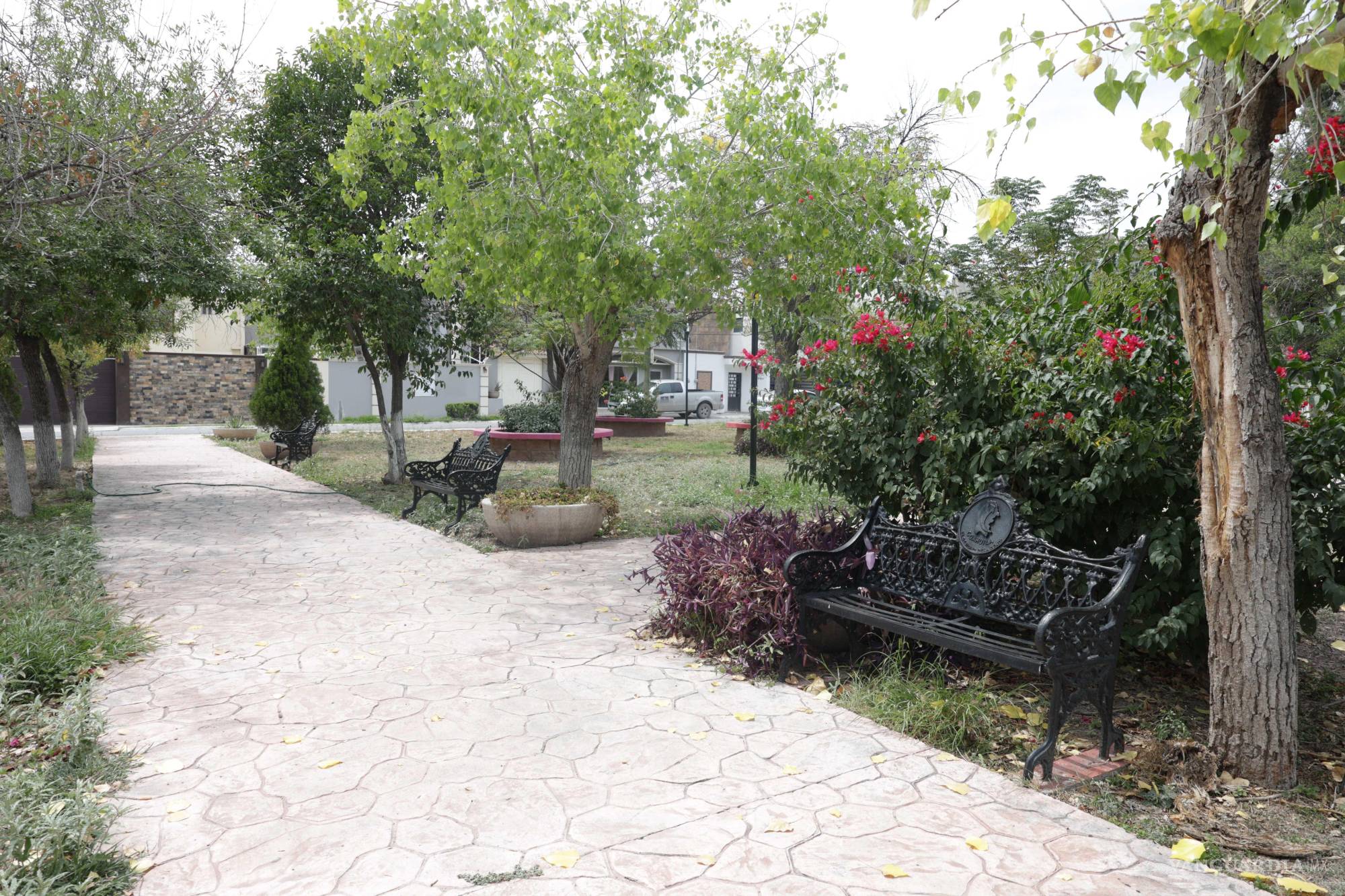 $!El parque es punto de reunión para adultos mayores y niños que acuden a patinar.