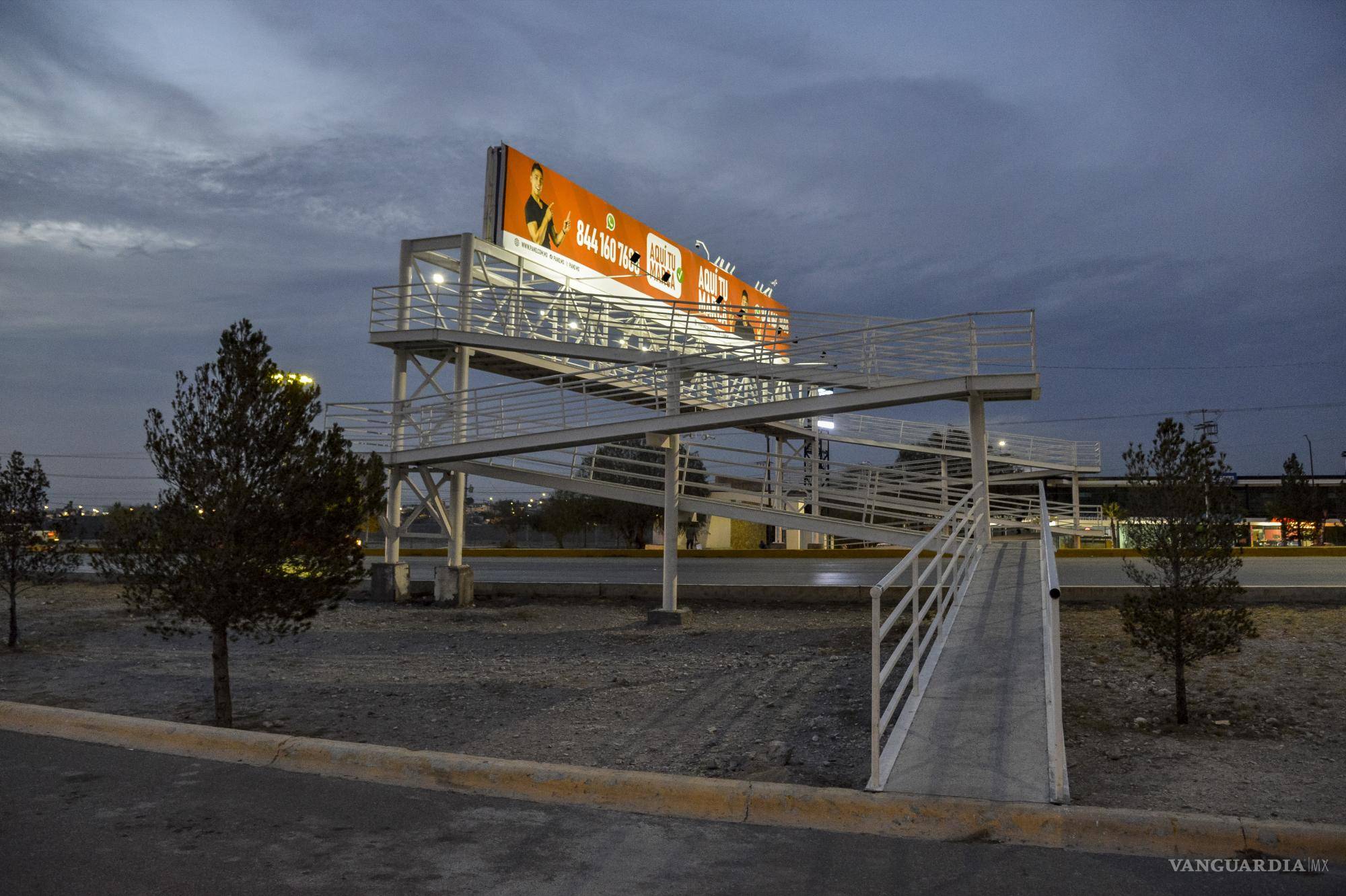 $!El puente se localiza frente a la Ciudad Universitaria de la UAdeC, en Arteaga.