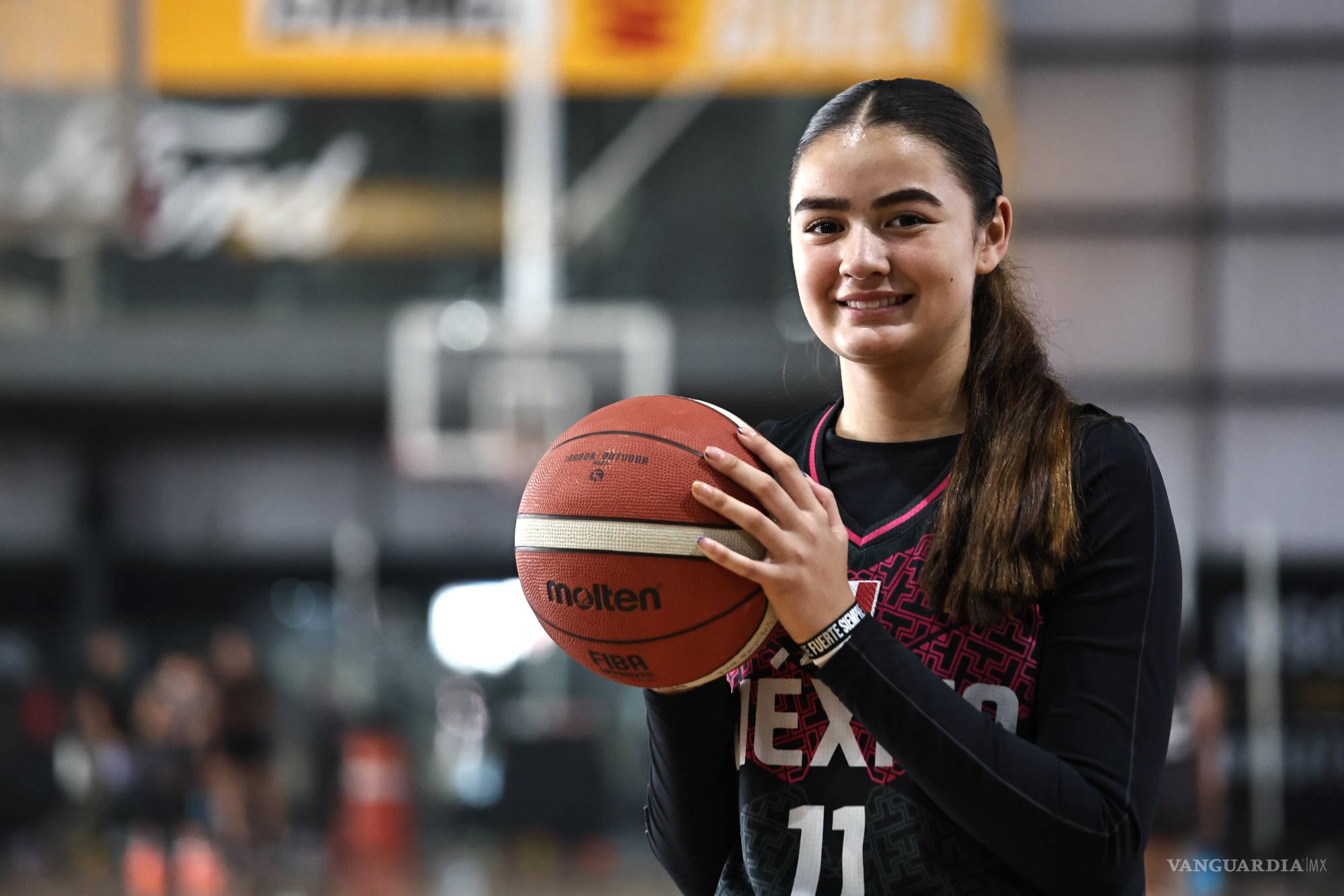 $!La jugadora coahuilense Allegra Reyes destacó la importancia de aprovechar oportunidades como el campamento regional.